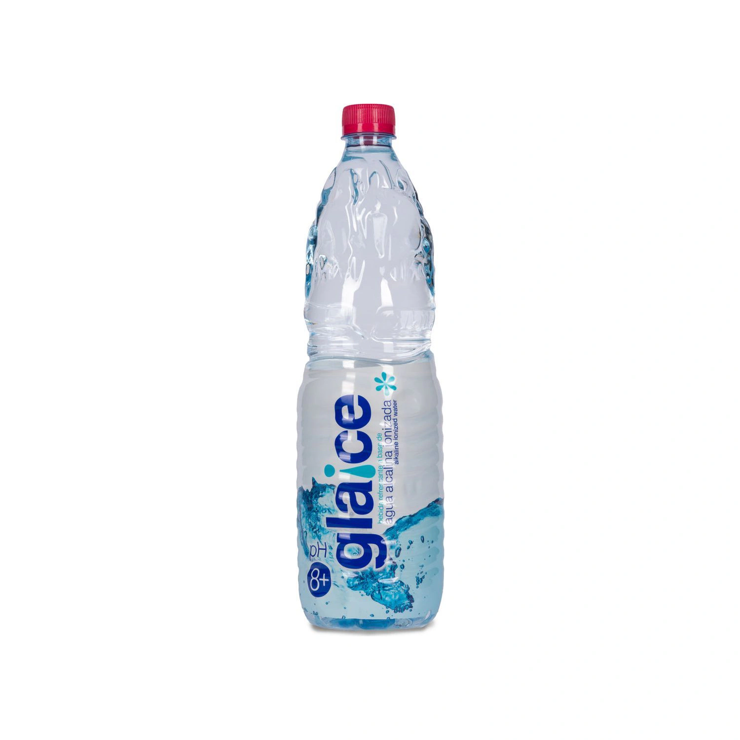 Agua alcalina ionizada 1,25 L Glaice