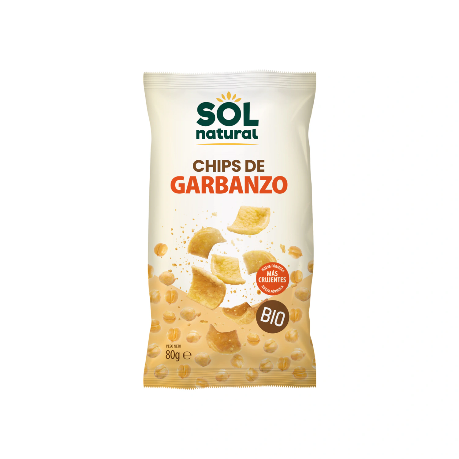 Chips de garbanzo Bio 80 g Sol Natural