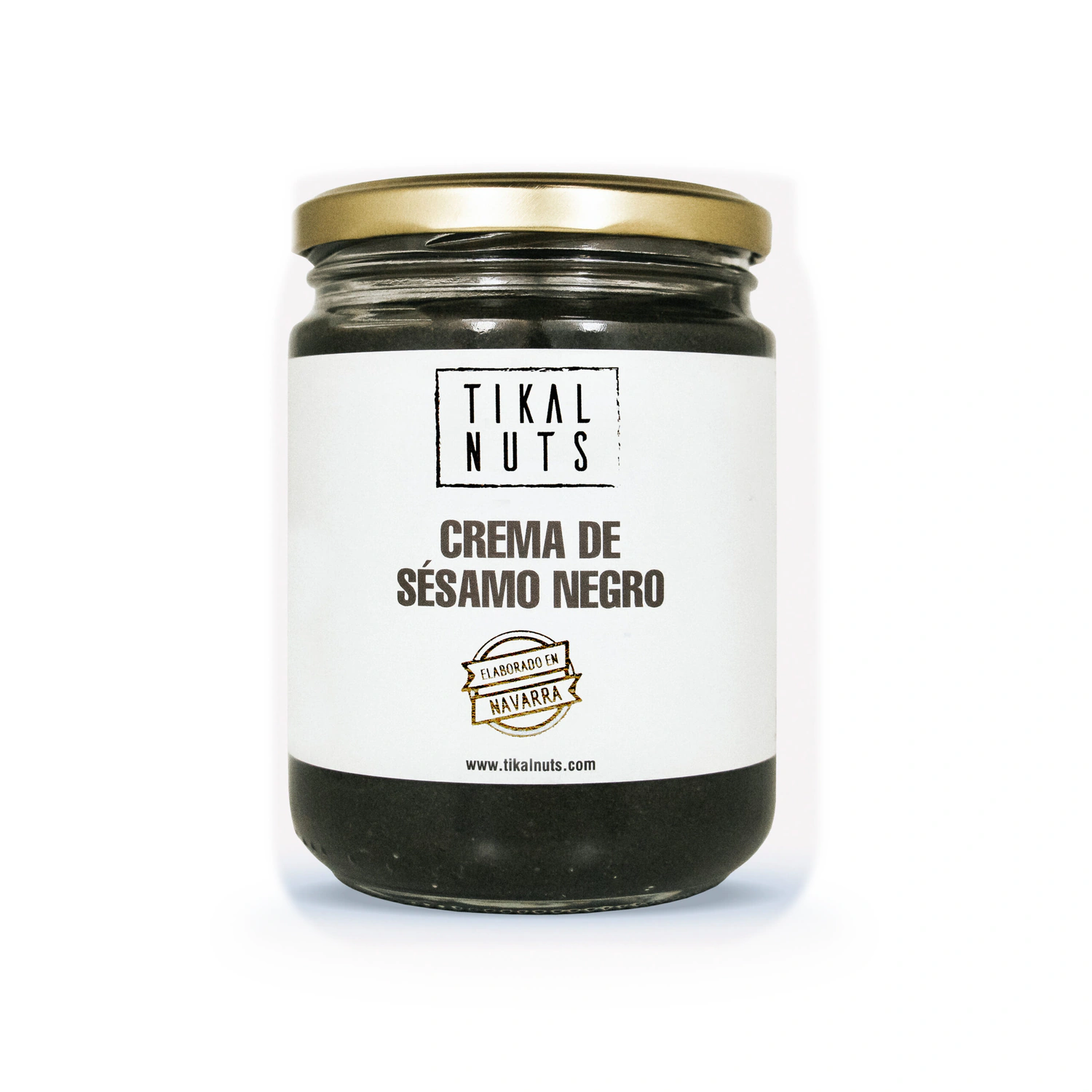 Crema de sésamo negro Bio 350 g Tikal Nuts