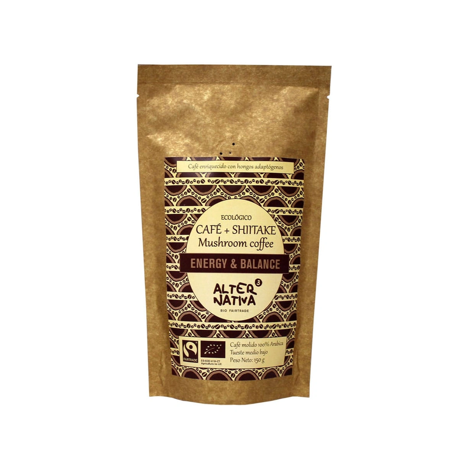 [VB000978] Café molido con shiitake Bio 150 g Alternativa3