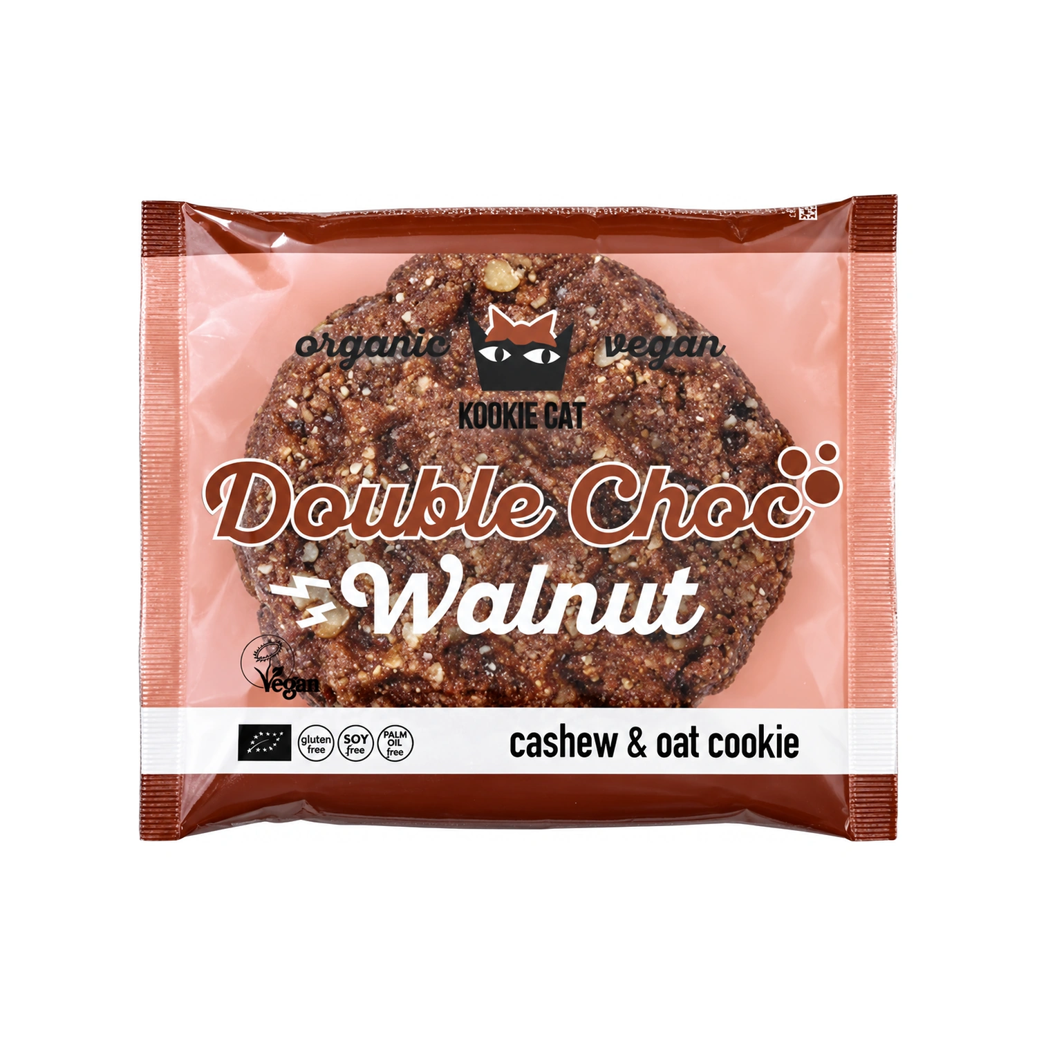 [VB000979] Galleta doble chocolate y nueces Bio 50 g Kookie Cat