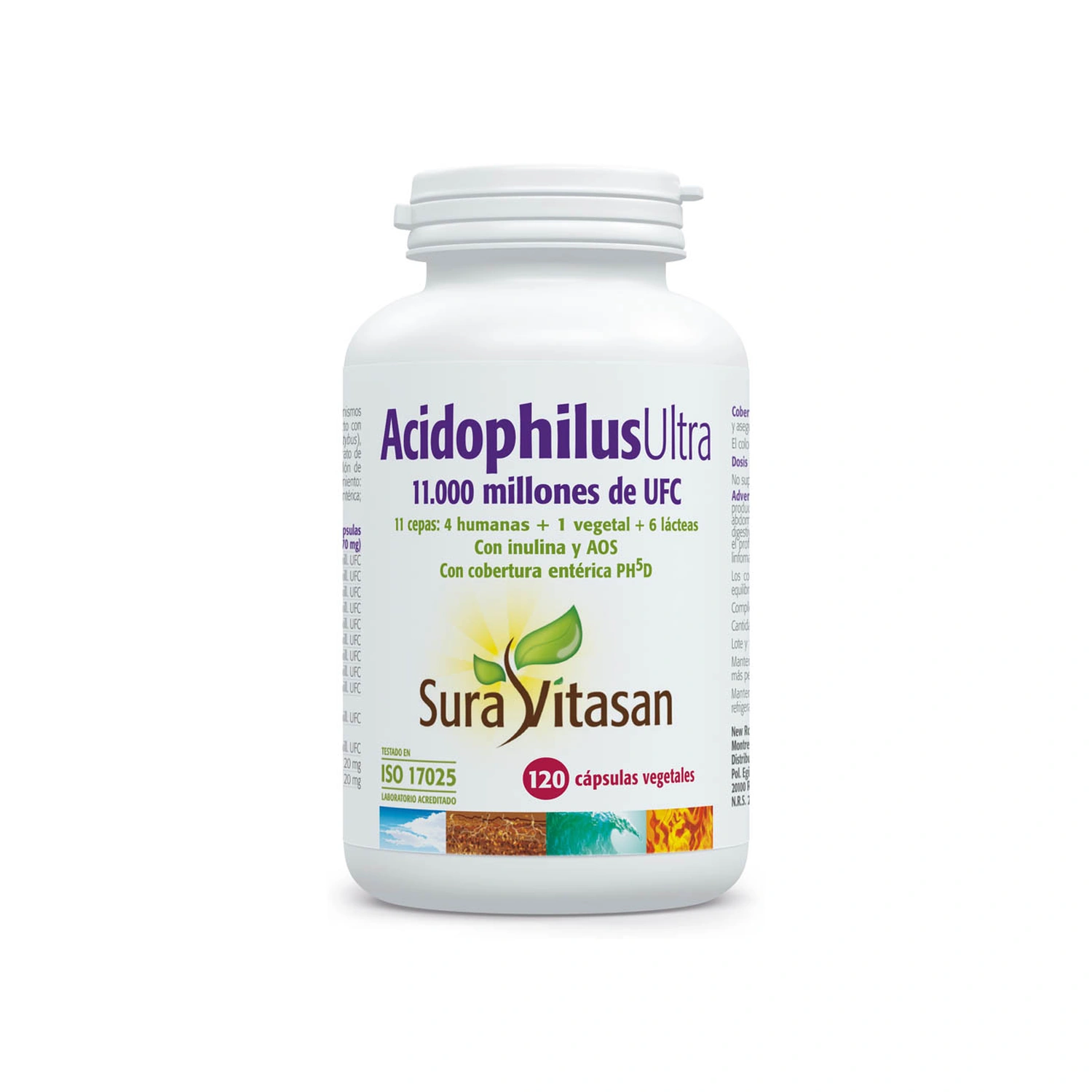 Acidophilus Ultra 120 cápsulas Sura Vitasan