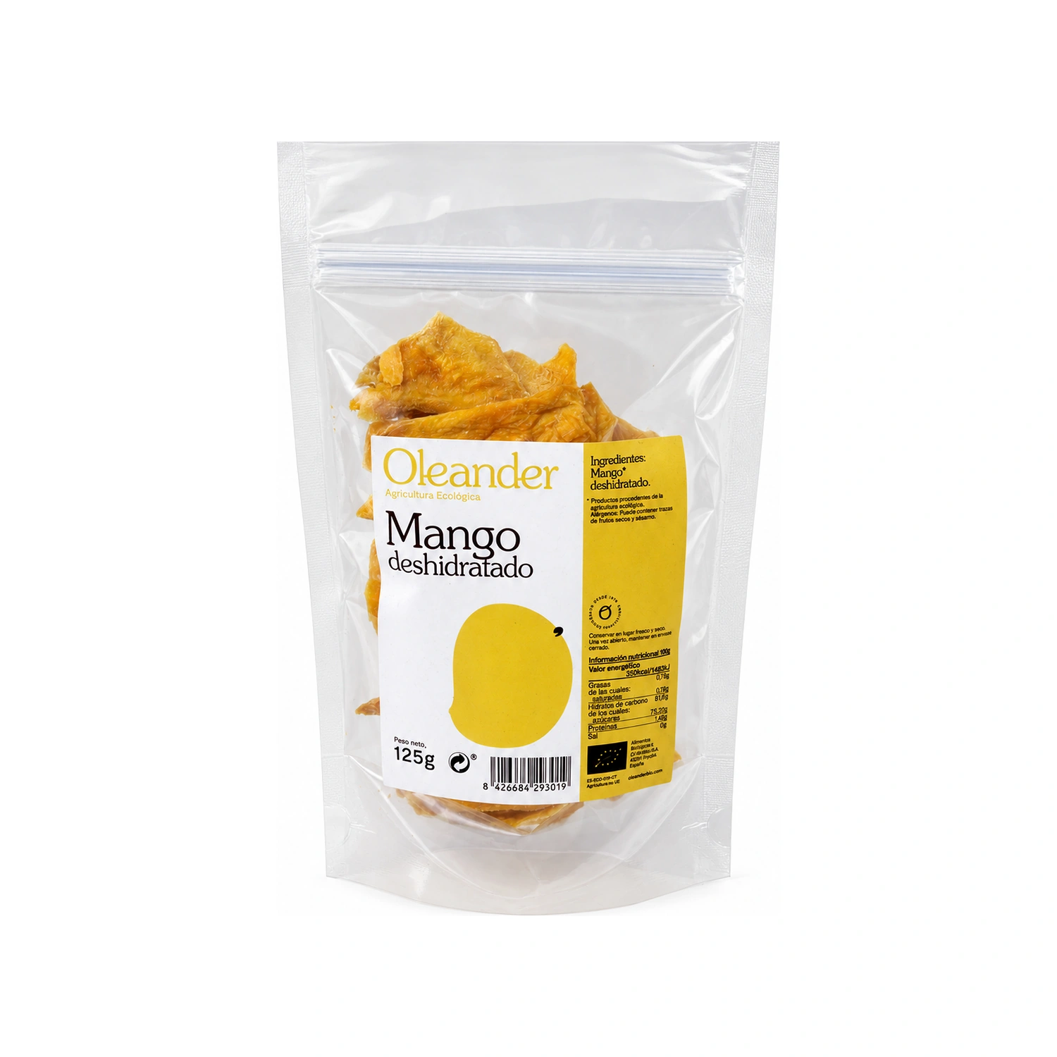 Mango deshidratado Bio 125 g Oleander