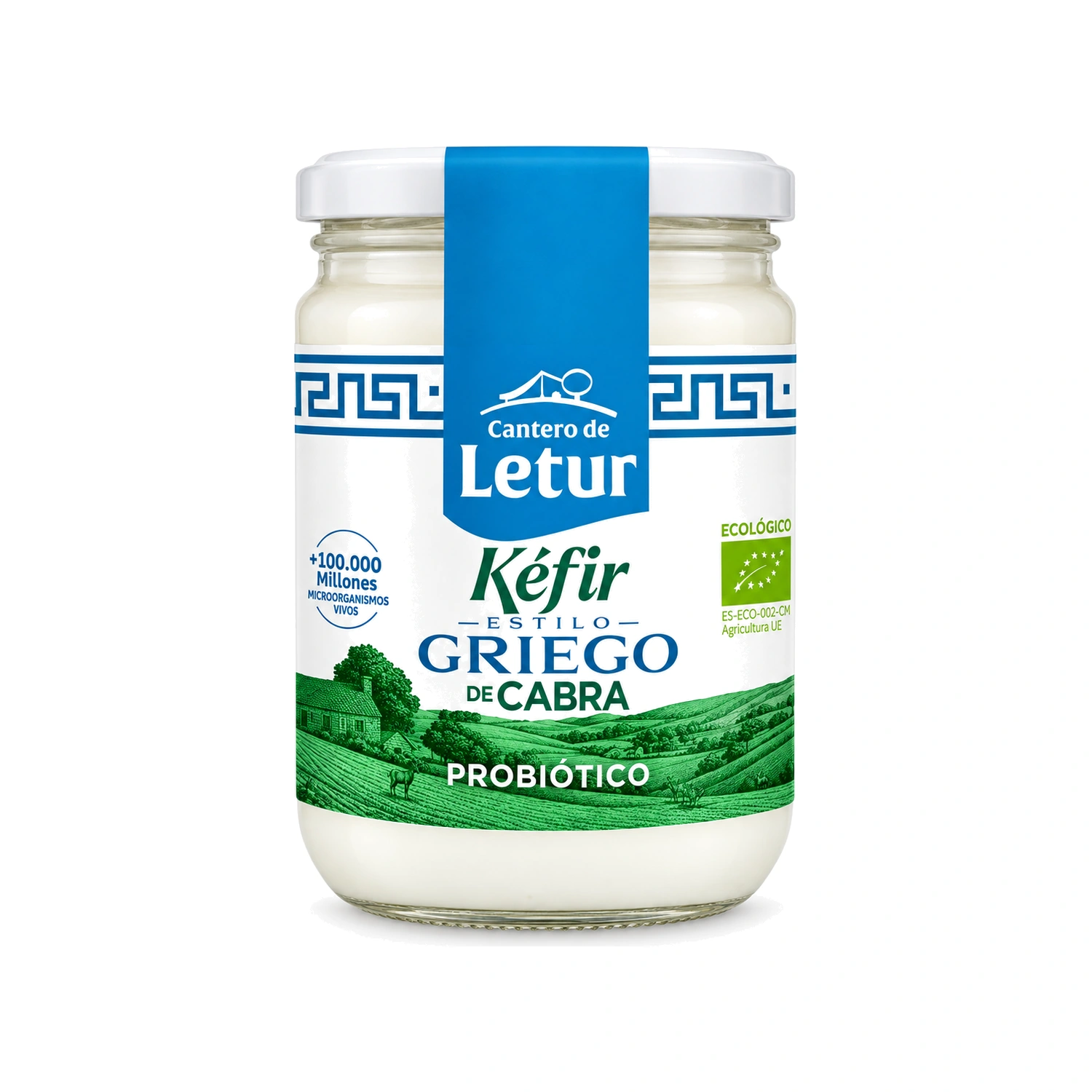 [VB001002] Kéfir de cabra estilo griego Bio 420 g Cantero de Letur