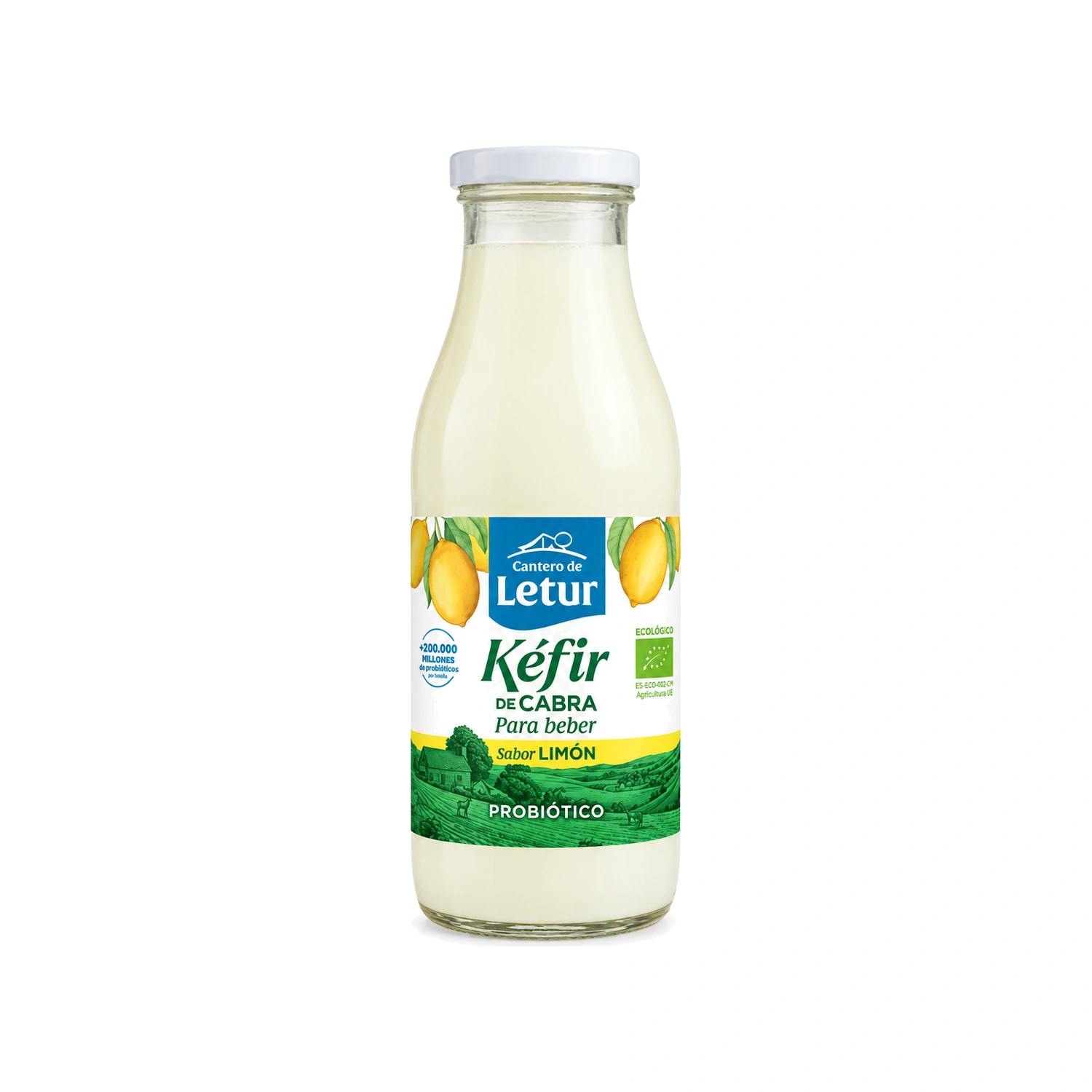[VB001005] Kéfir de cabra para beber limón Bio 500 ml Cantero de Letur