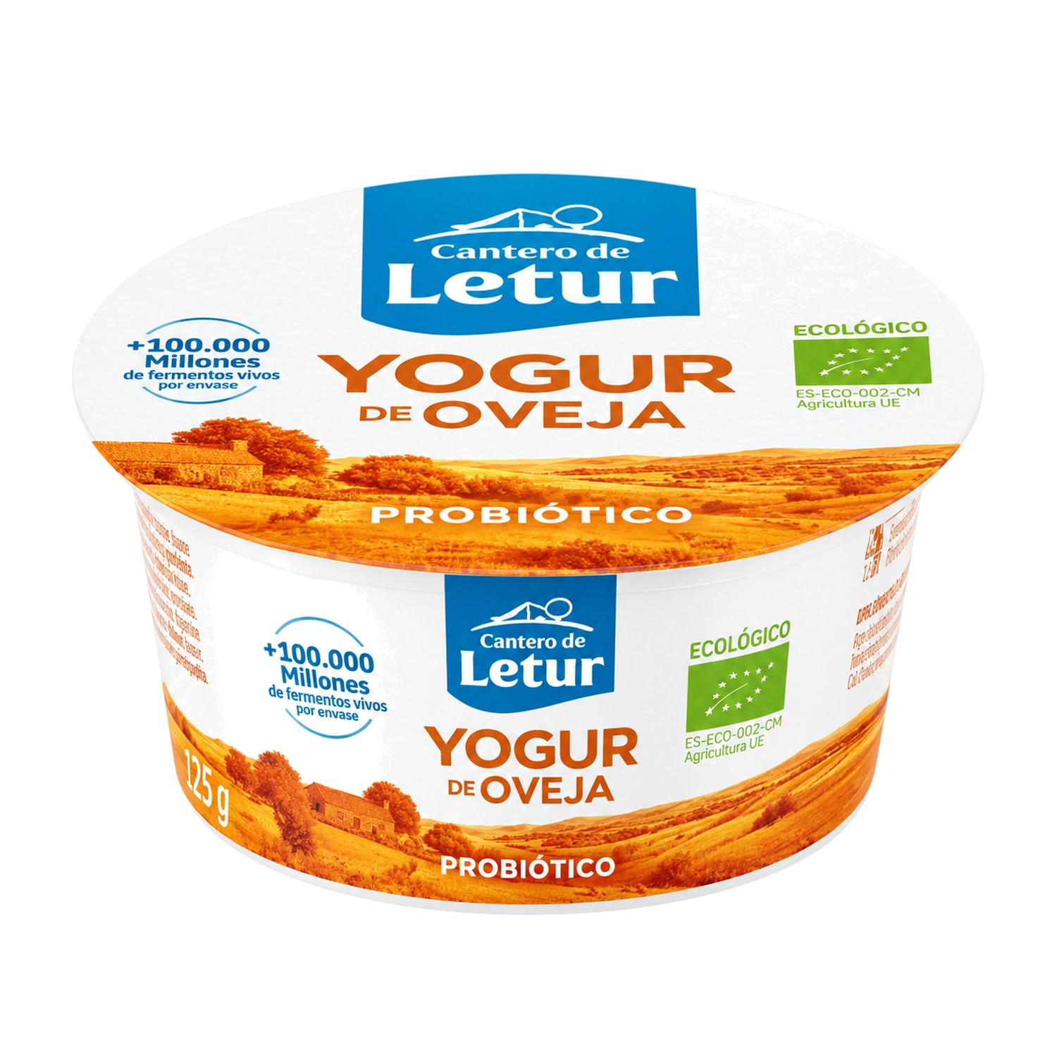 [VB001008] Yogur de oveja Bio 125 g Cantero de Letur