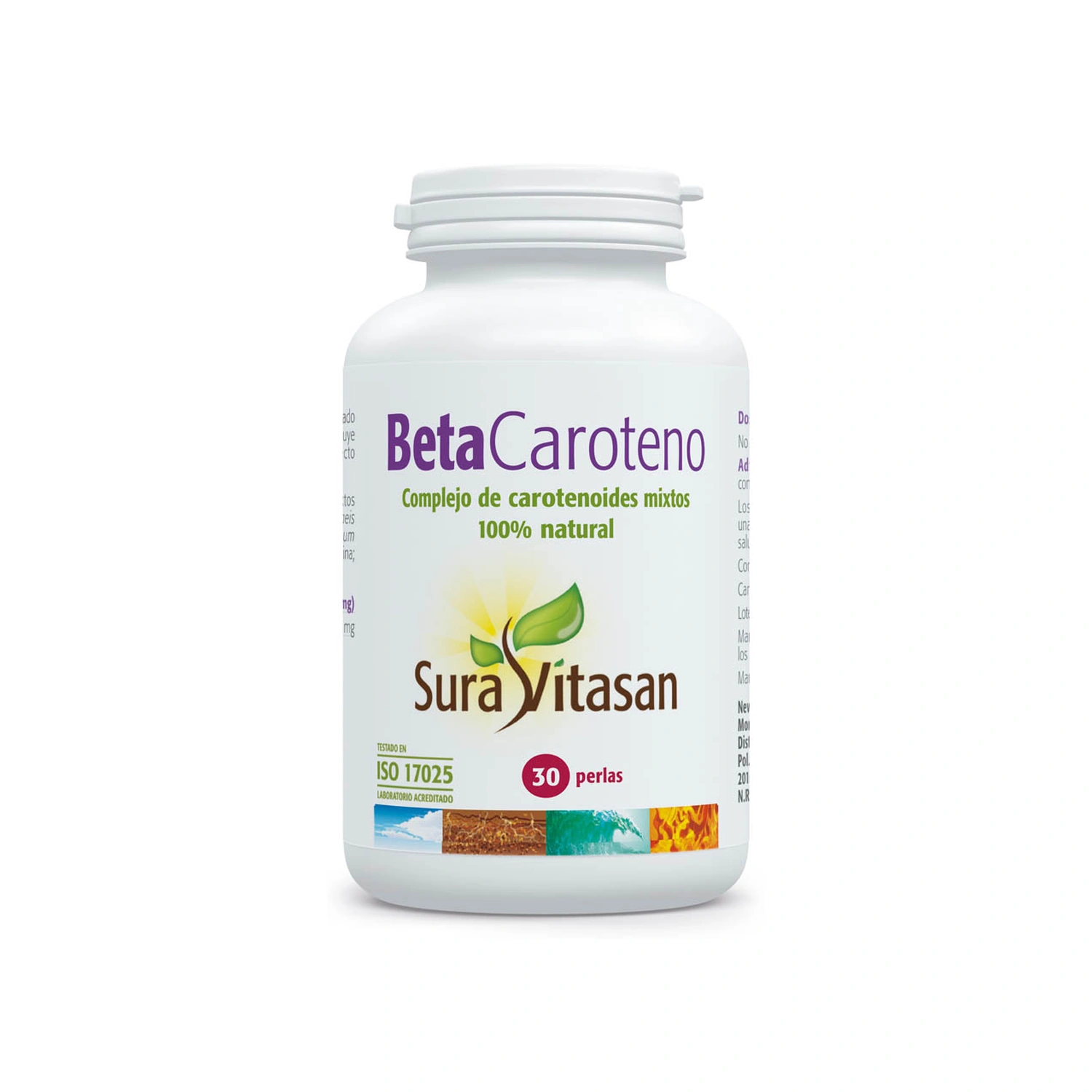 Beta Caroteno 30 perlas Sura Vitasan