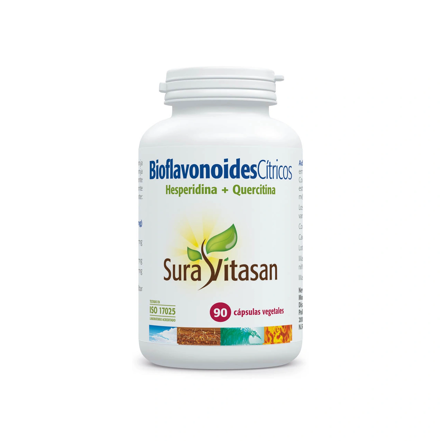 Bioflavonoides Cítricos 650 mg 90 cápsulas Sura Vitasan