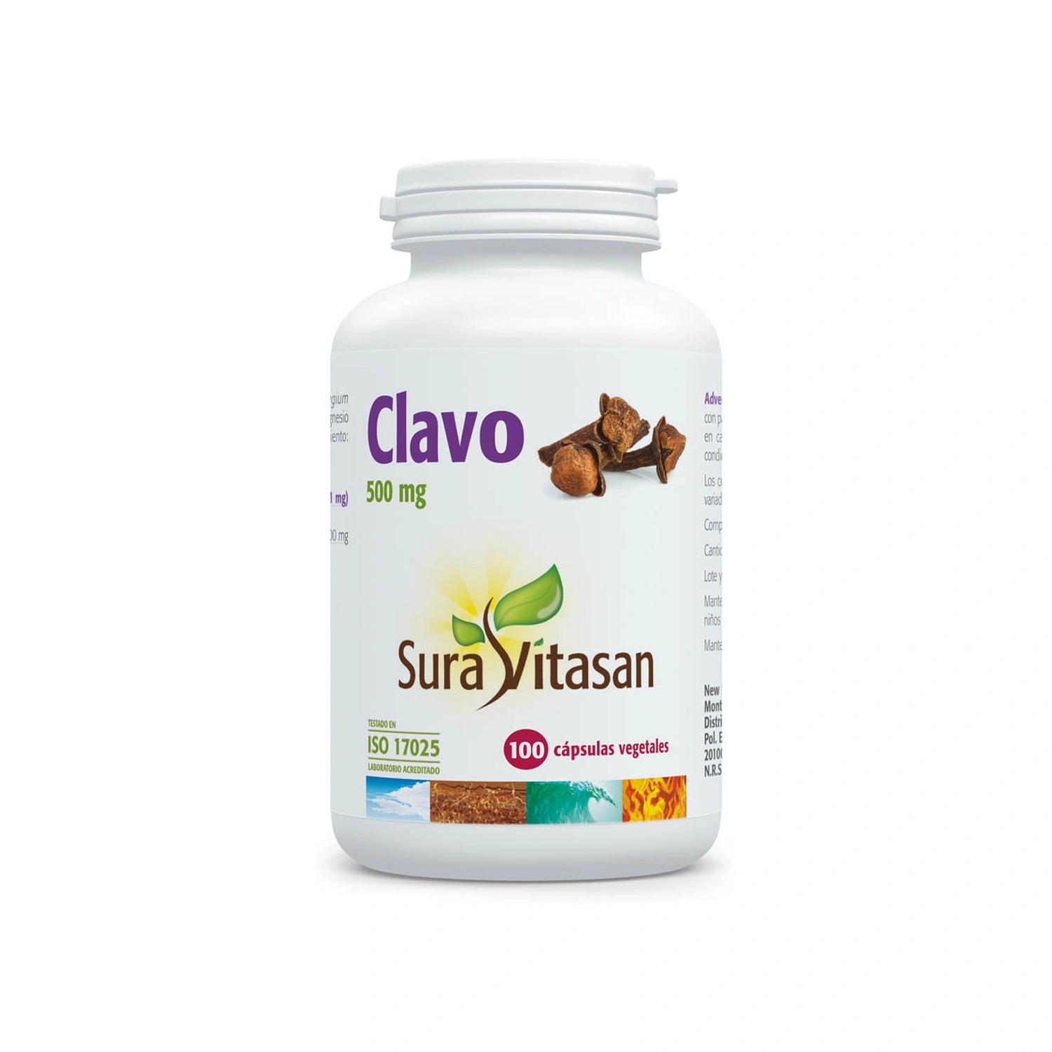 Clavo 500 mg 100 cápsulas Sura Vitasan