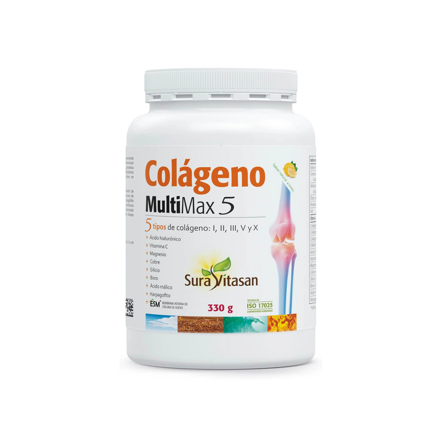 Colágeno Multi Max 5 330 g Sura Vitasan