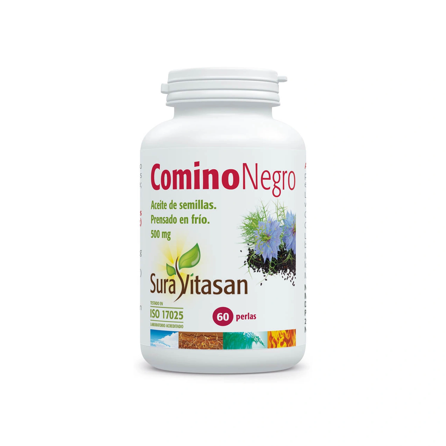 Comino Negro 500 mg 60 perlas Sura Vitasan