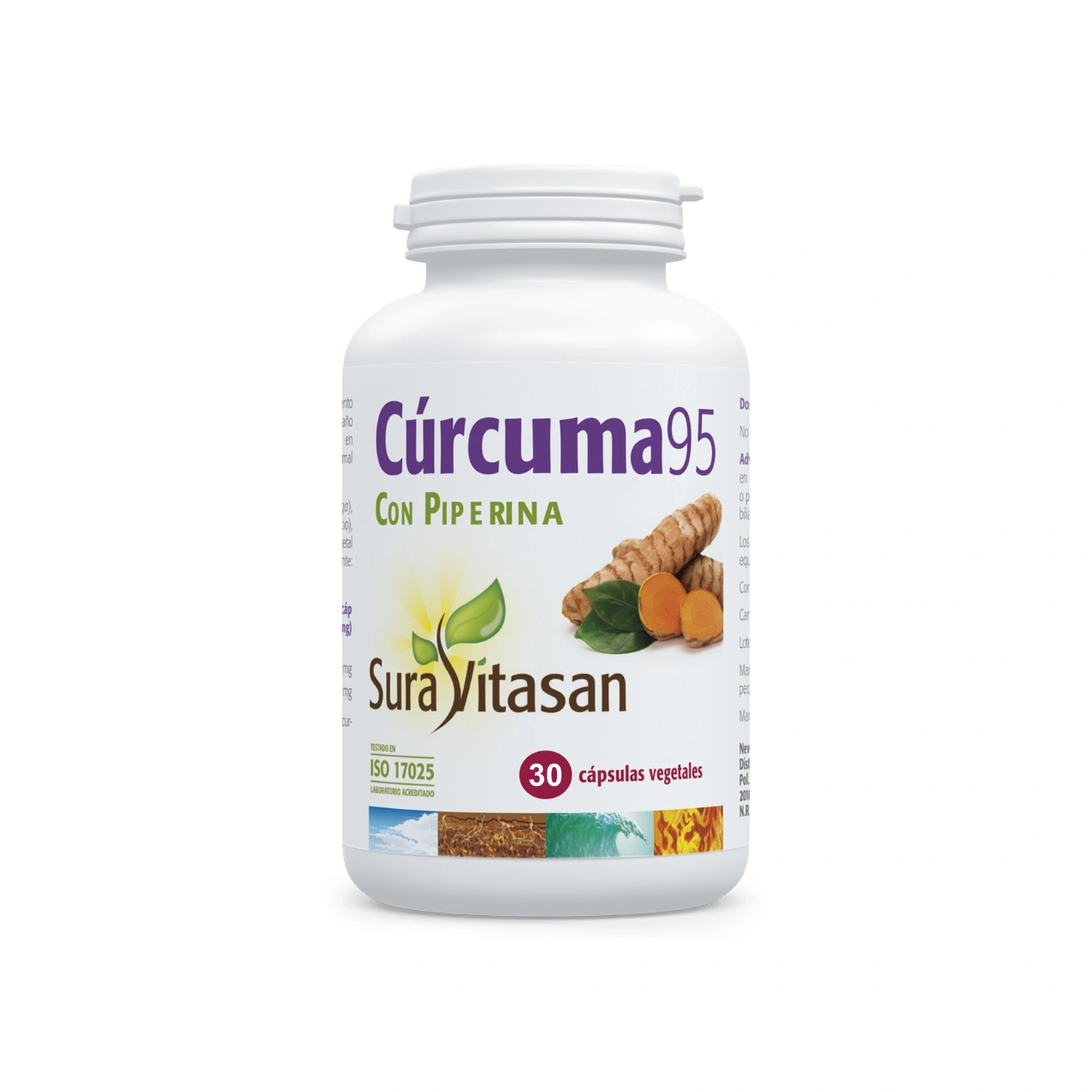 Cúrcuma 95 30 cápsulas Sura Vitasan