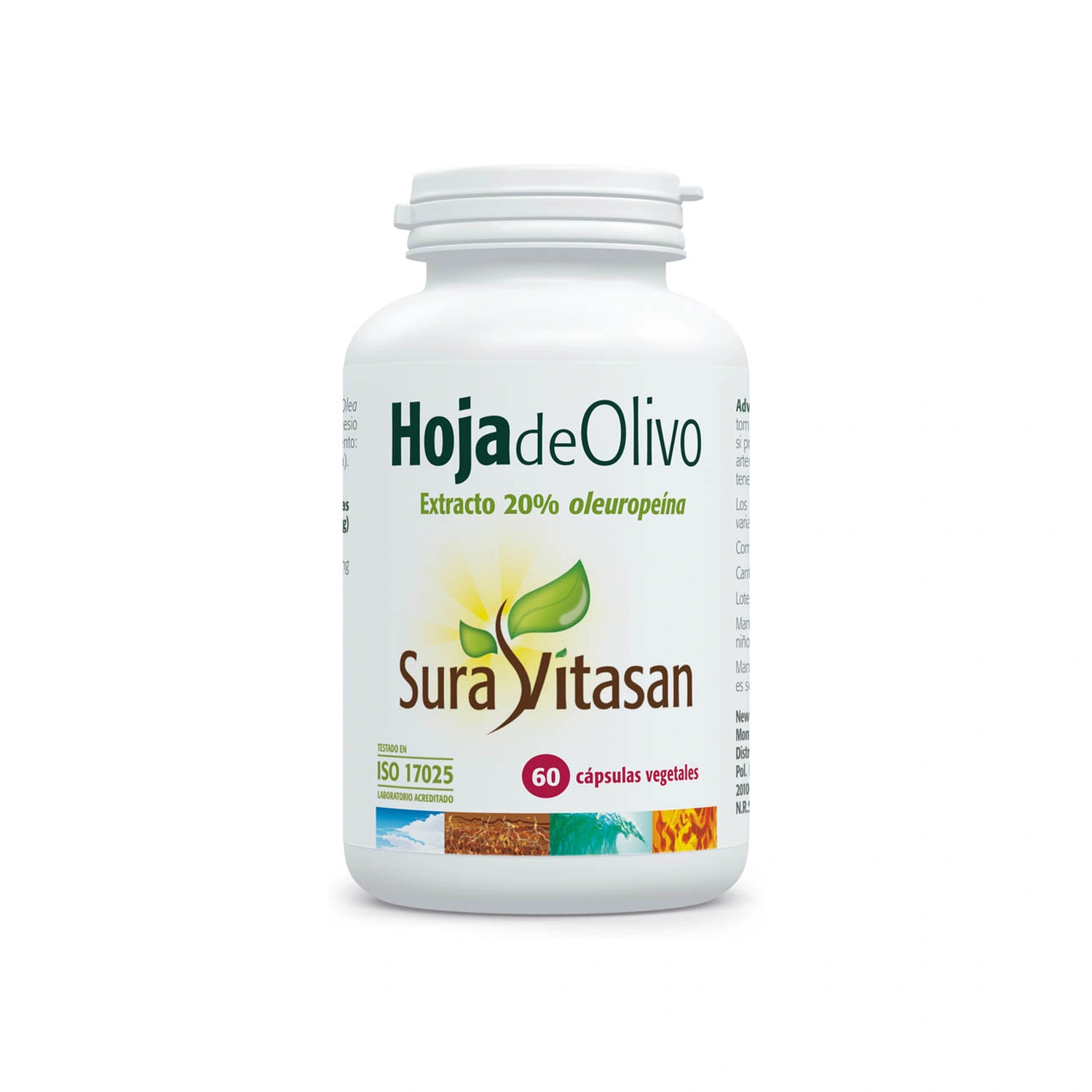 Hoja de Olivo 60 cápsulas Sura Vitasan