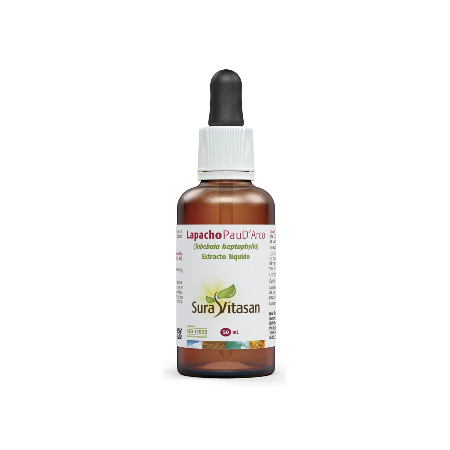 Lapacho Pau D'Arco Líquido 50 ml Sura Vitasan