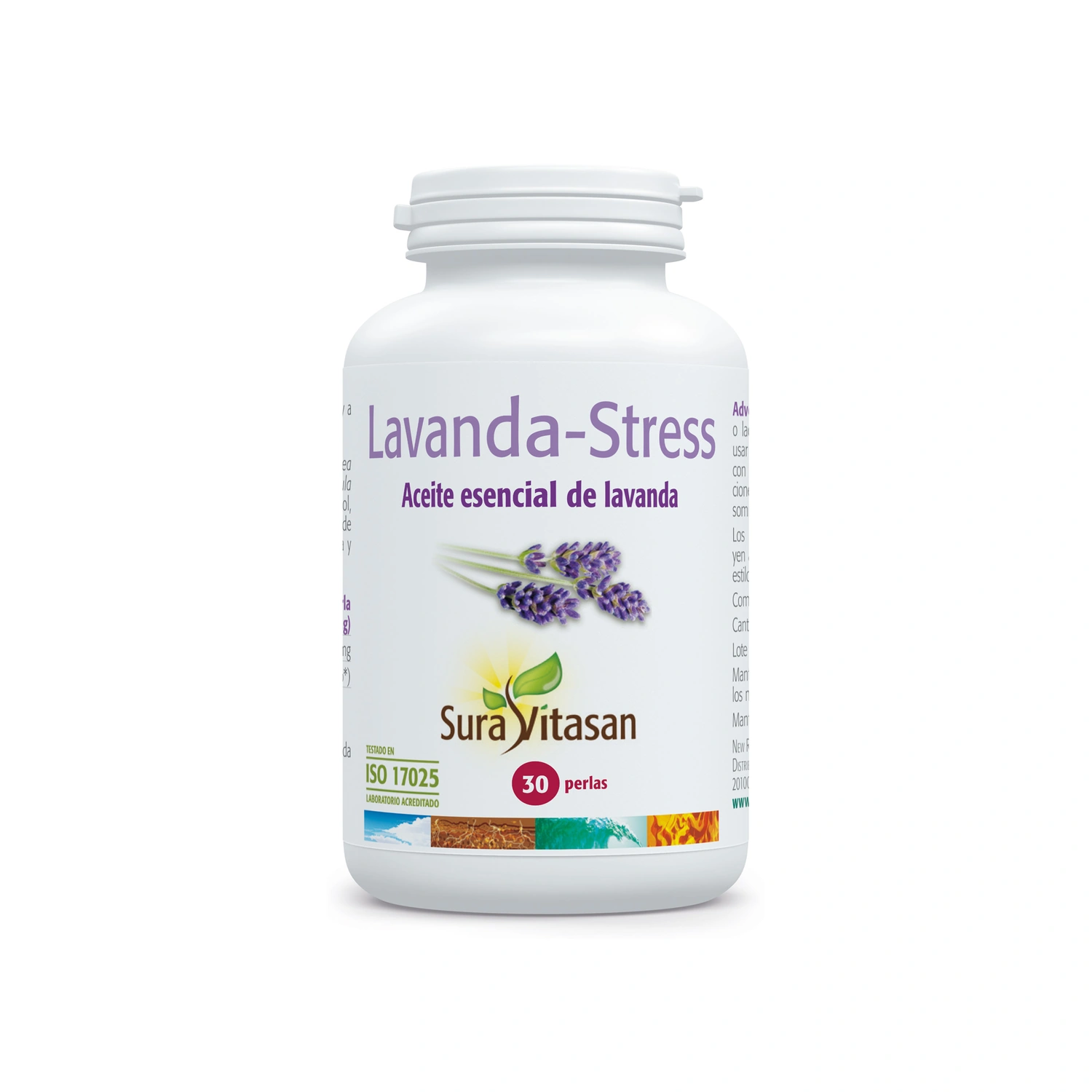 Lavanda Stress 30 perlas Sura Vitasan