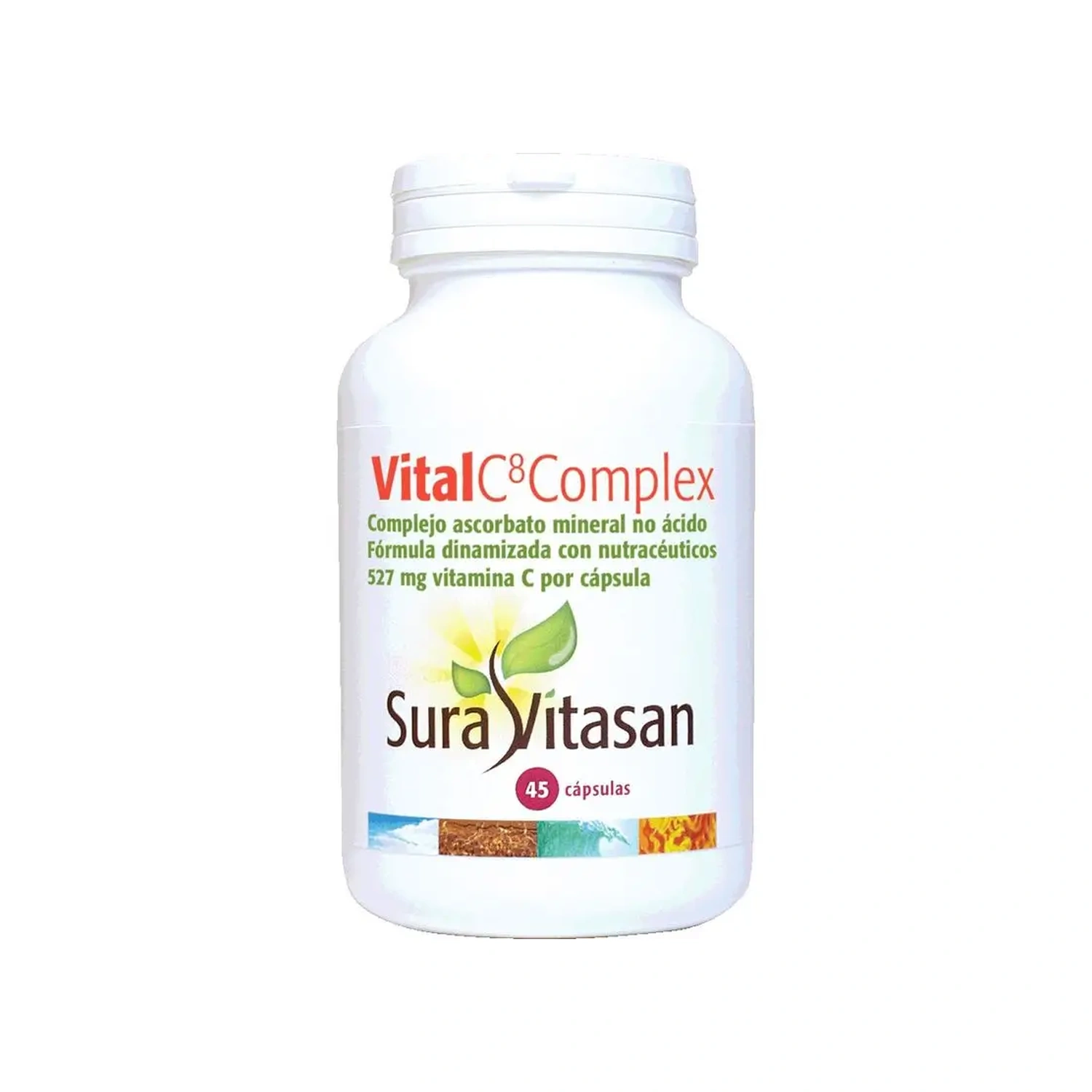 [VB000209] Vital C8 Complex 45 cápsulas Sura Vitasan