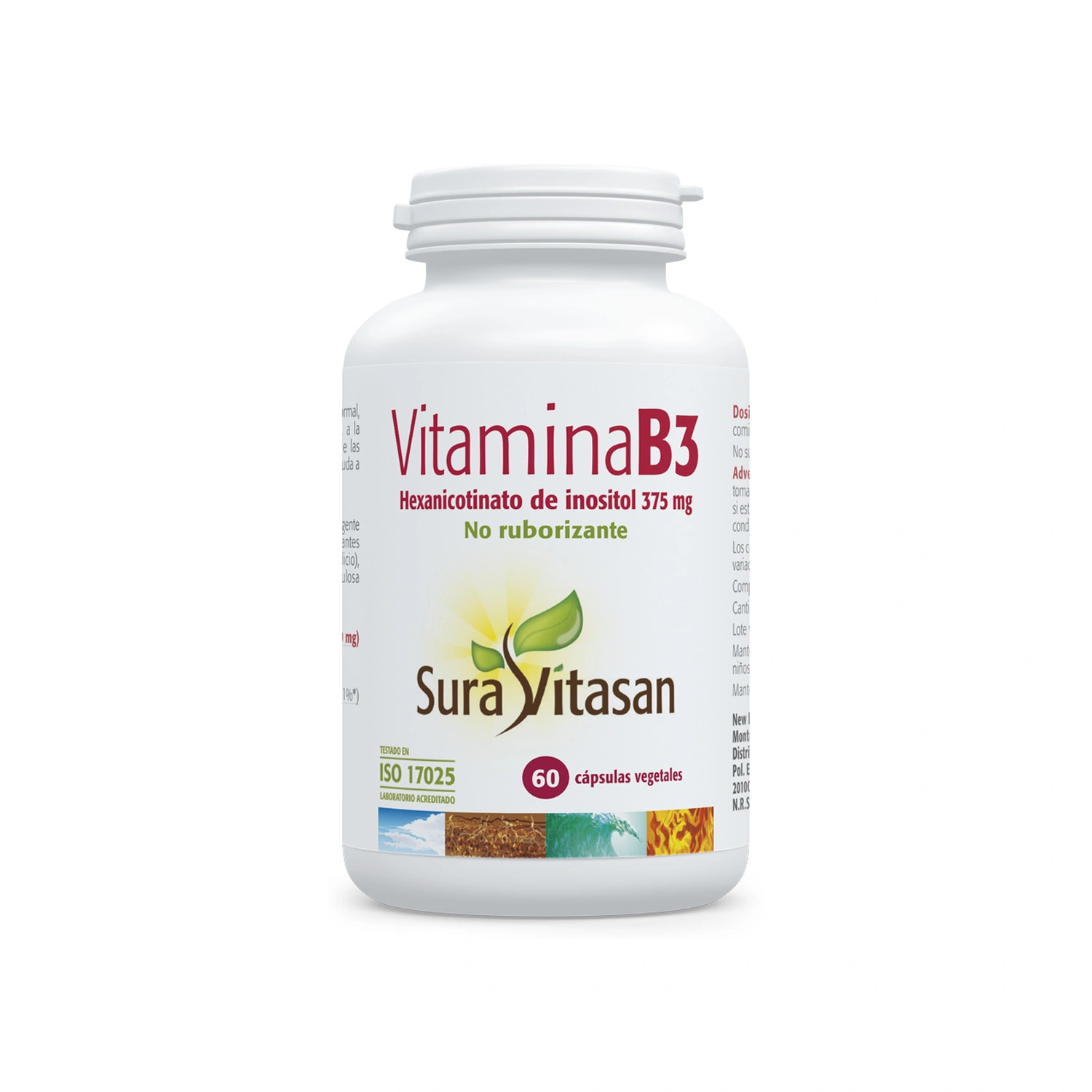 Vitamina B3 60 cápsulas Sura Vitasan