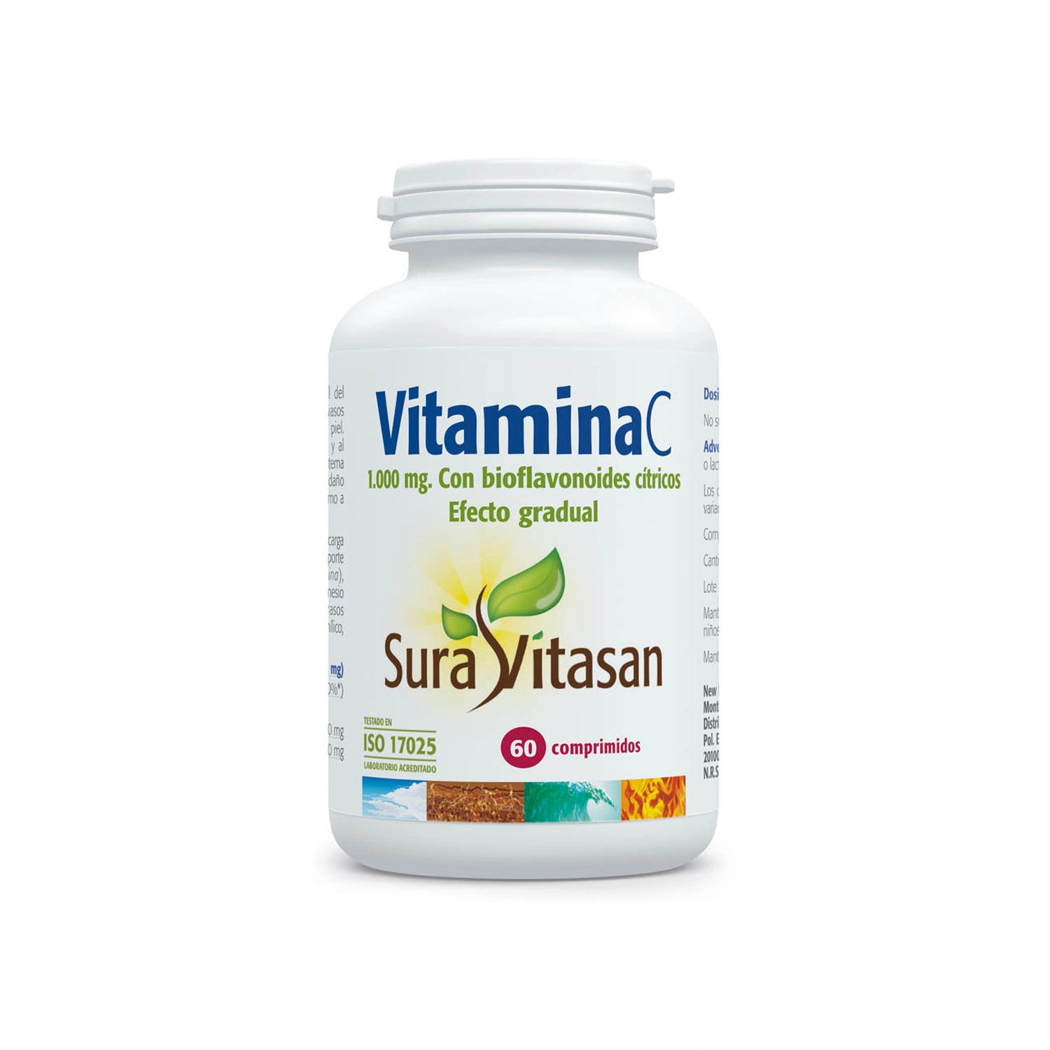 Vitamina C 1000 mg 60 comprimidos Sura Vitasan