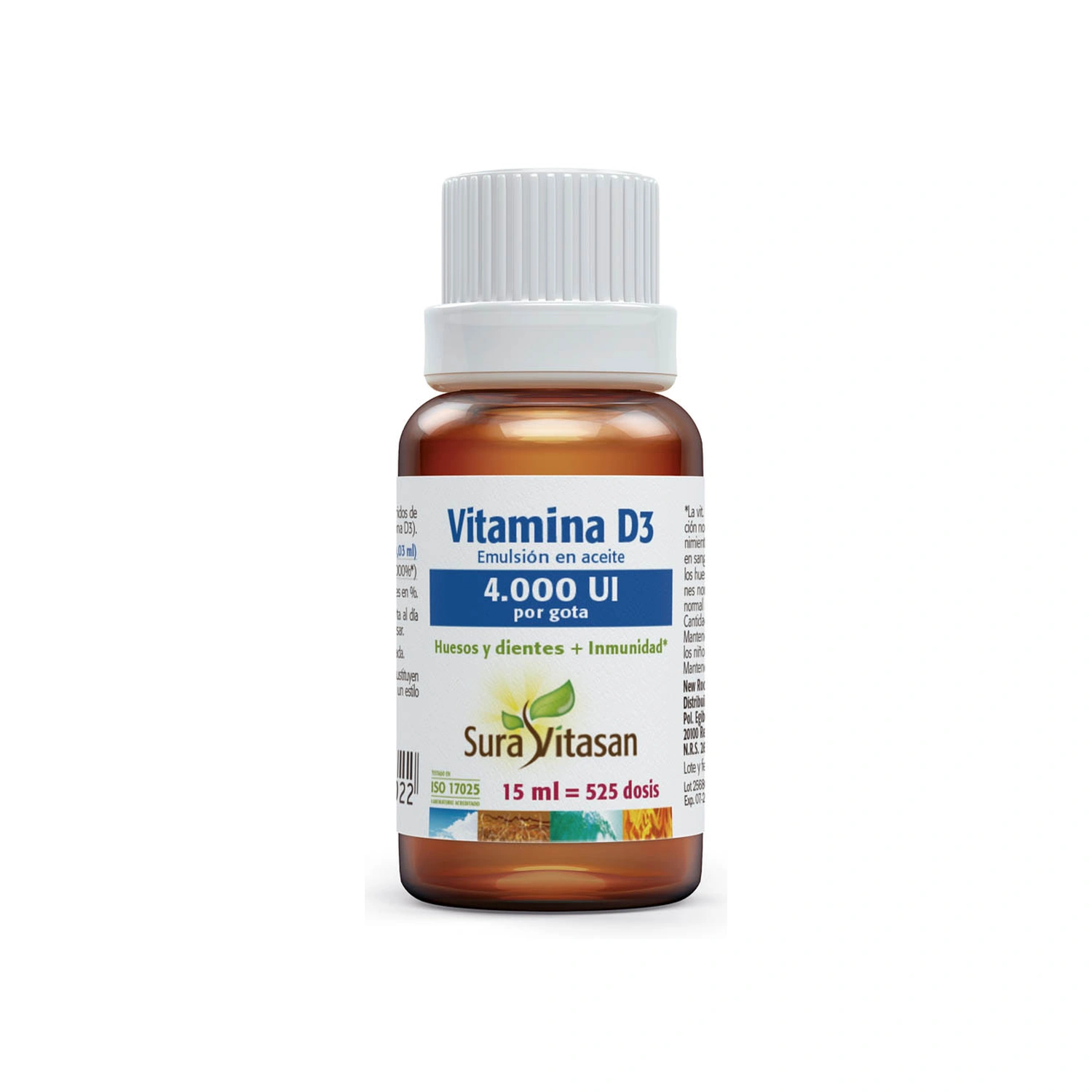 [VB000227] Vitamina D3 4.000 UI 15 ml Sura Vitasan