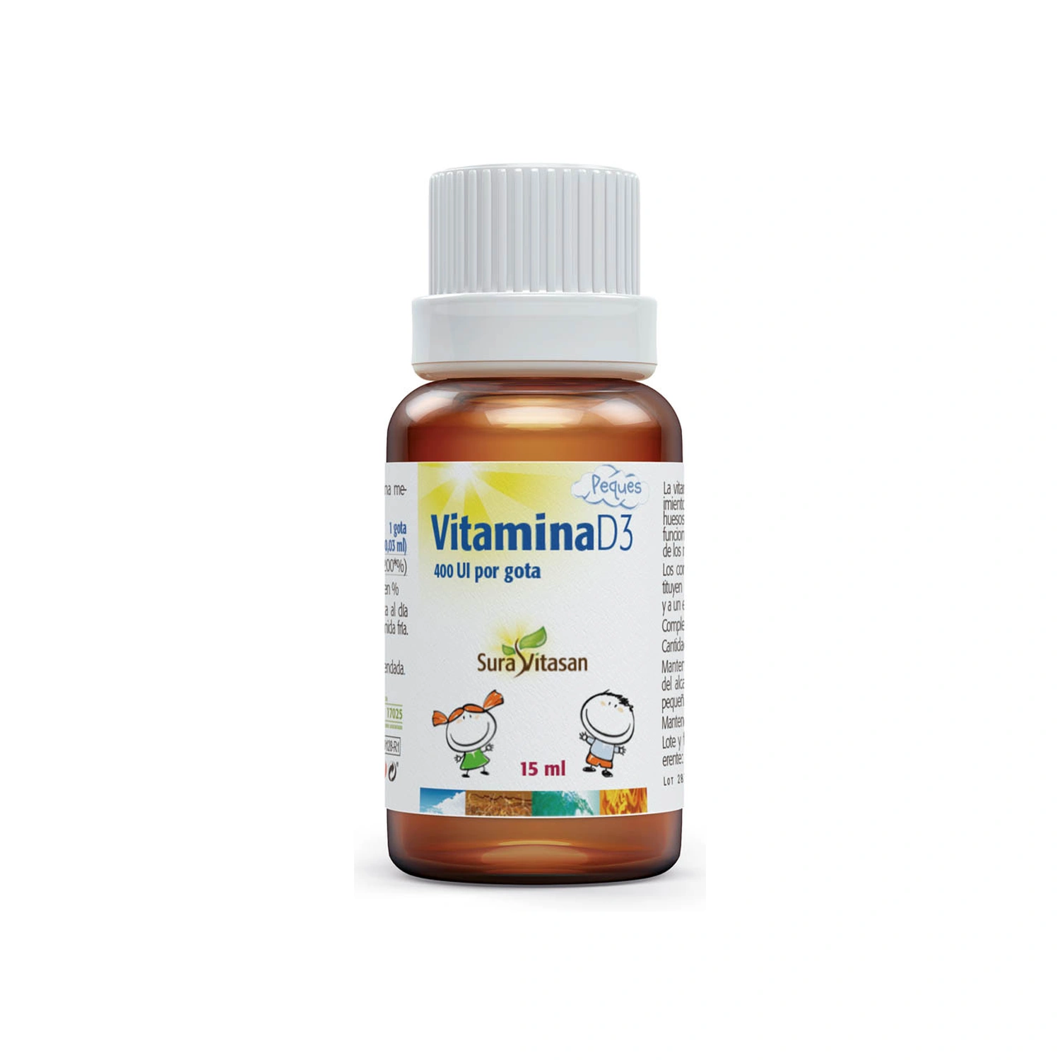 [VB000228] Vitamina D3 Peques 15 ml Sura Vitasan