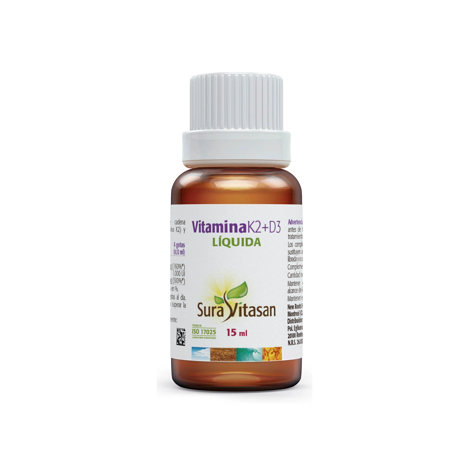 [VB000229] Vitamina K2+D3 15 ml Sura Vitasan