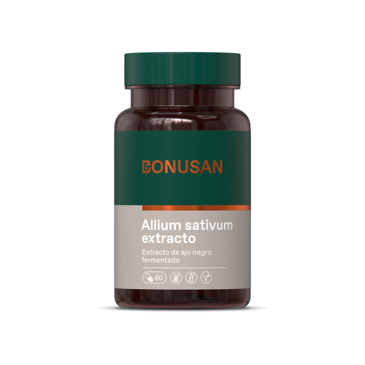 Allium sativum extracto 60 cápsulas Bonusan