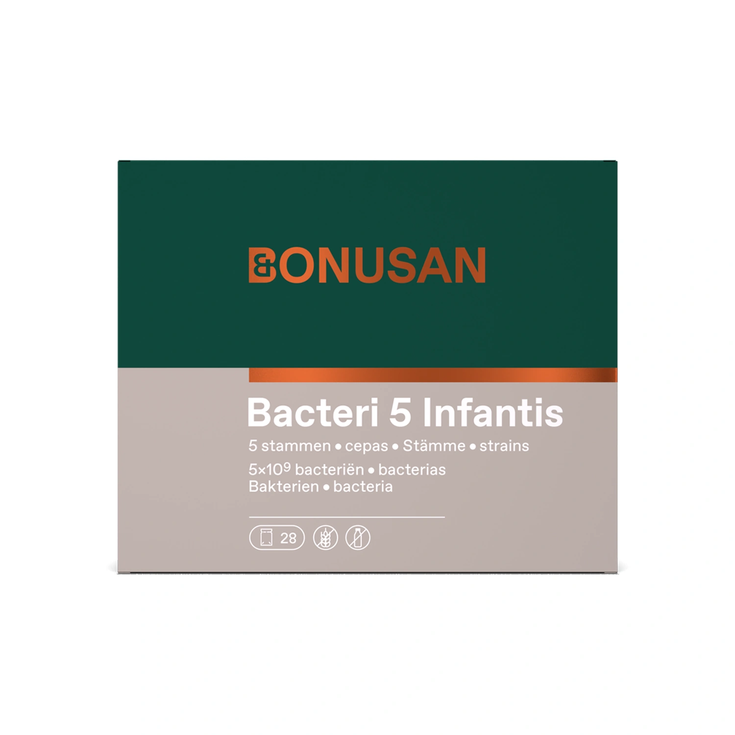 Bacteri 5 Infantis 28 sobres Bonusan