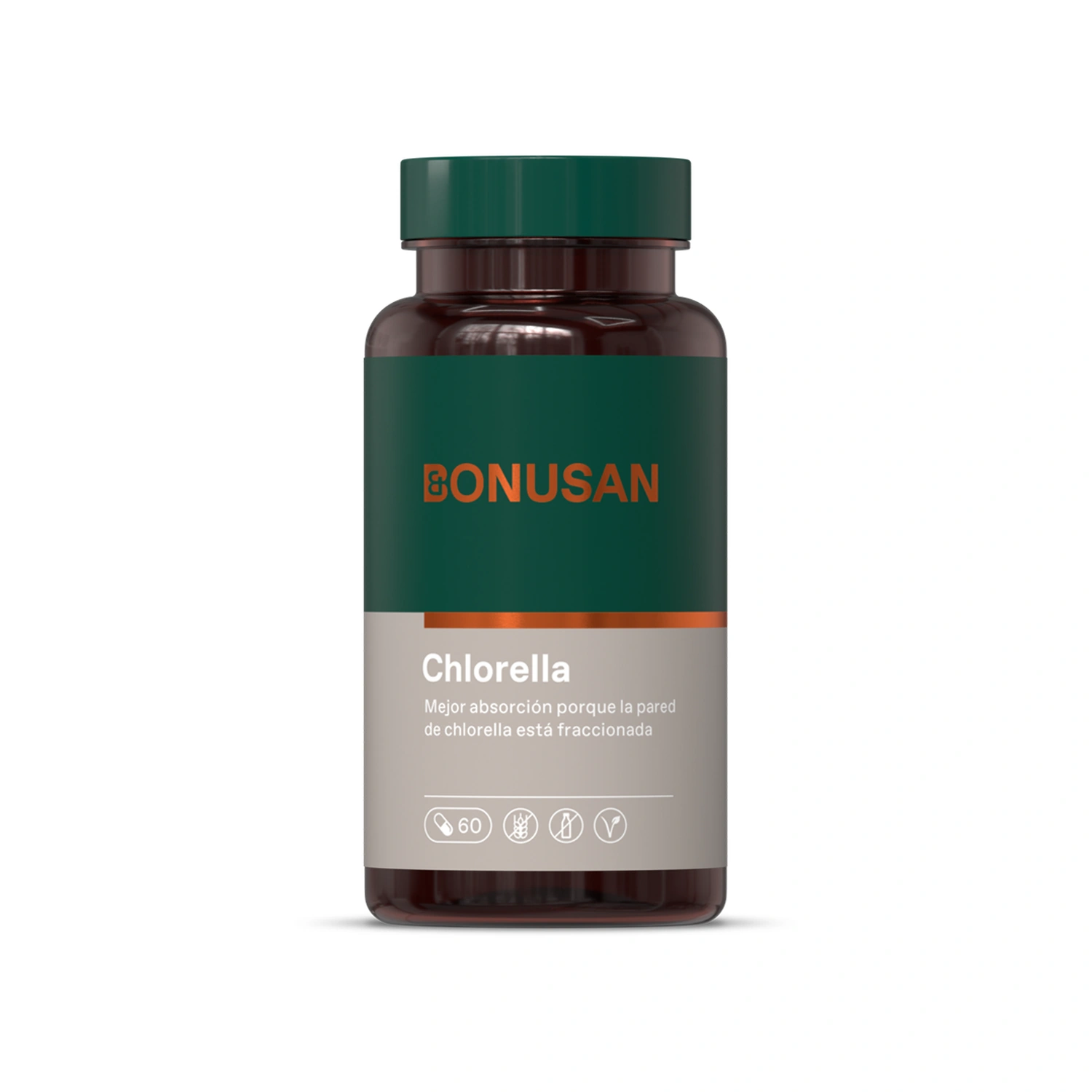 Chlorella 60 cápsulas Bonusan
