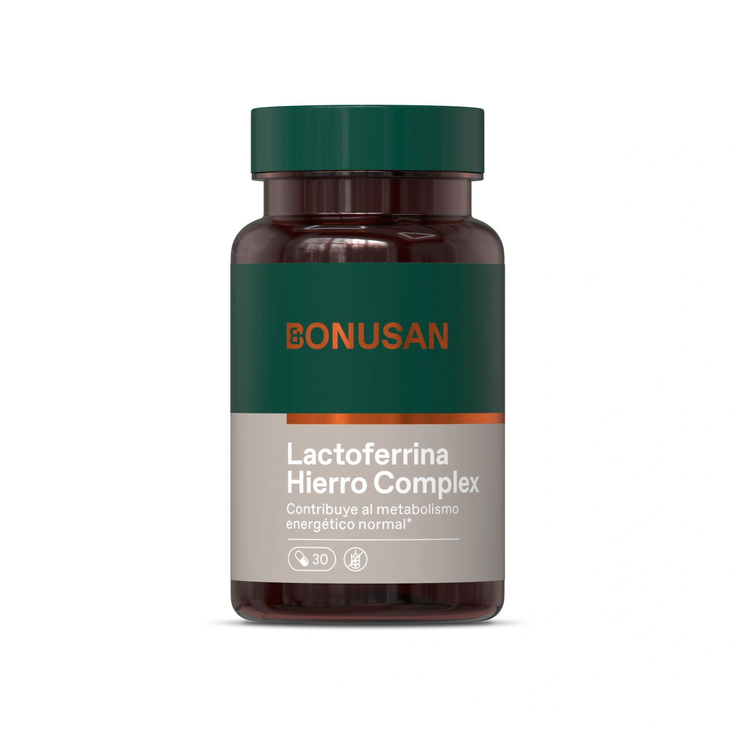 Lactoferrina Hierro Complex 30 cápsulas Bonusan