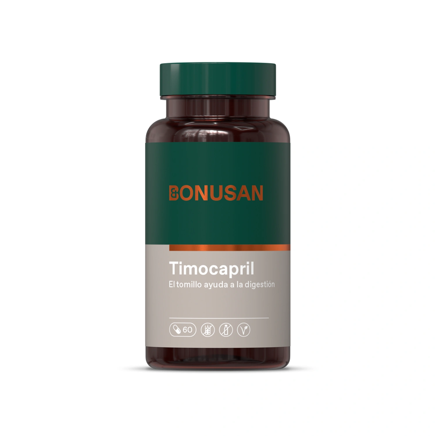 Timocapril 60 cápsulas gastrorresistentes Bonusan