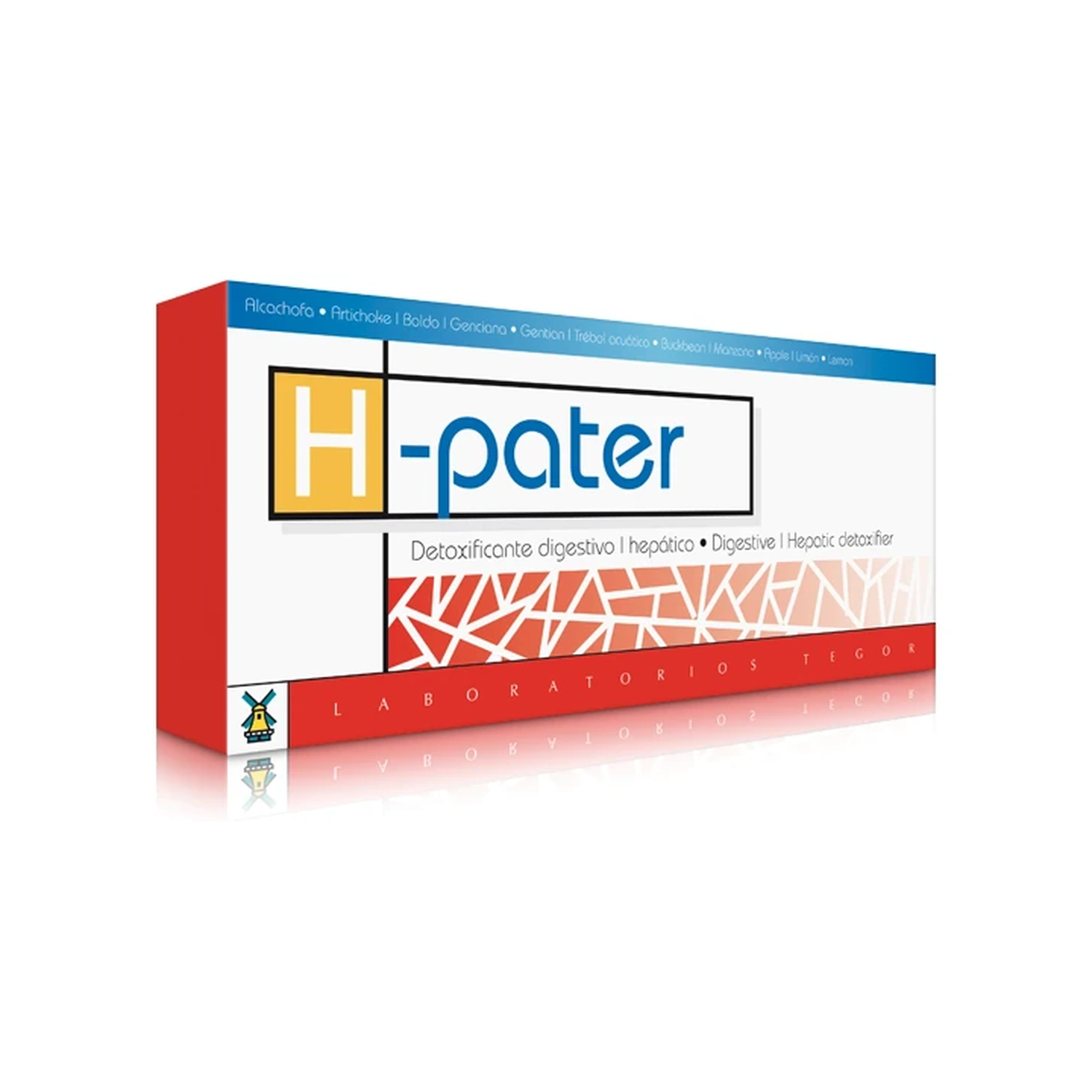 H-pater 20 viales de 10 ml Tegor