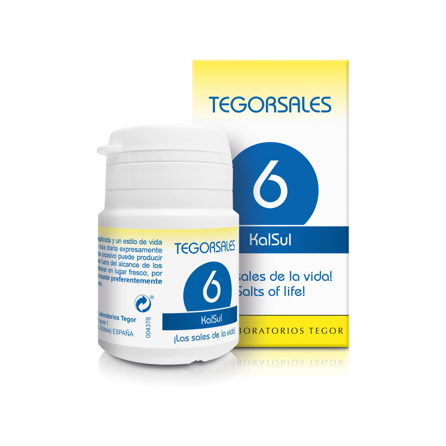 Tegorsal Nº 6 350 comprimidos Tegor