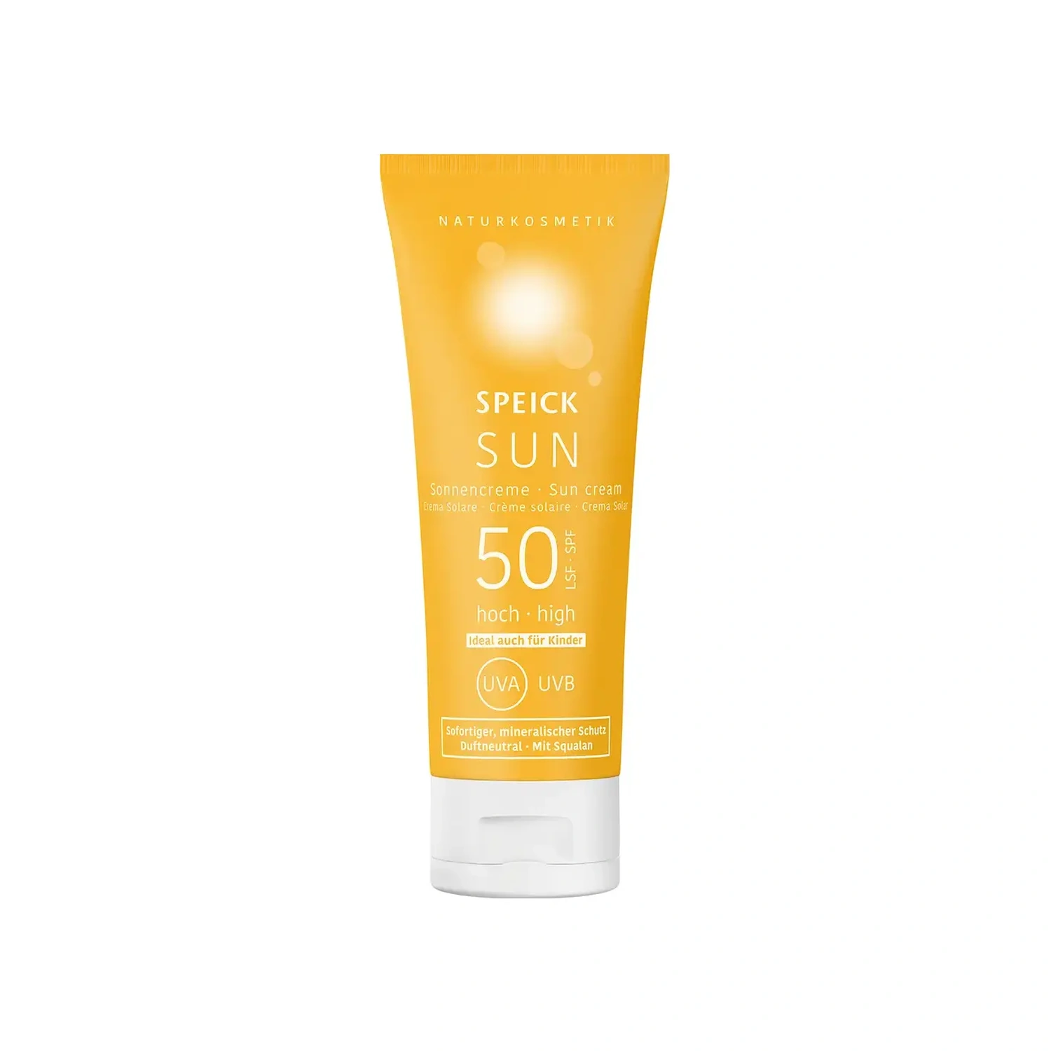 Crema solar facial y corporal Sun SPF 50 60 ml Speick