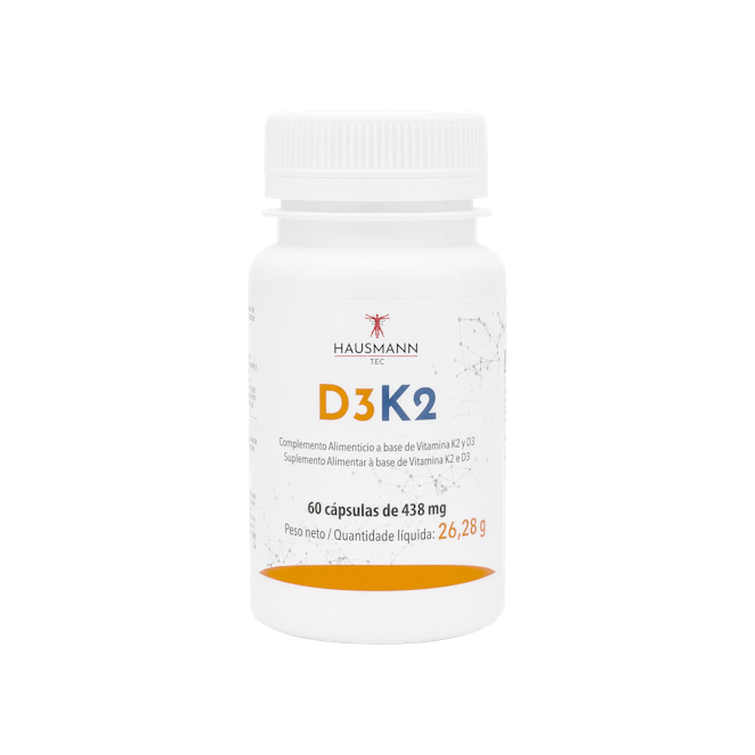 [VB000002] D3 + K2 60 cápsulas Hausmann