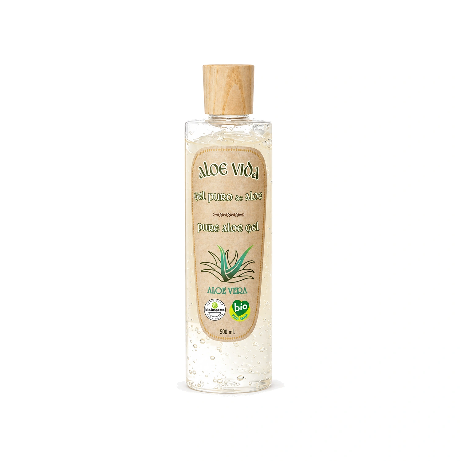 Gel puro de aloe vera 500 ml Aloe Vida