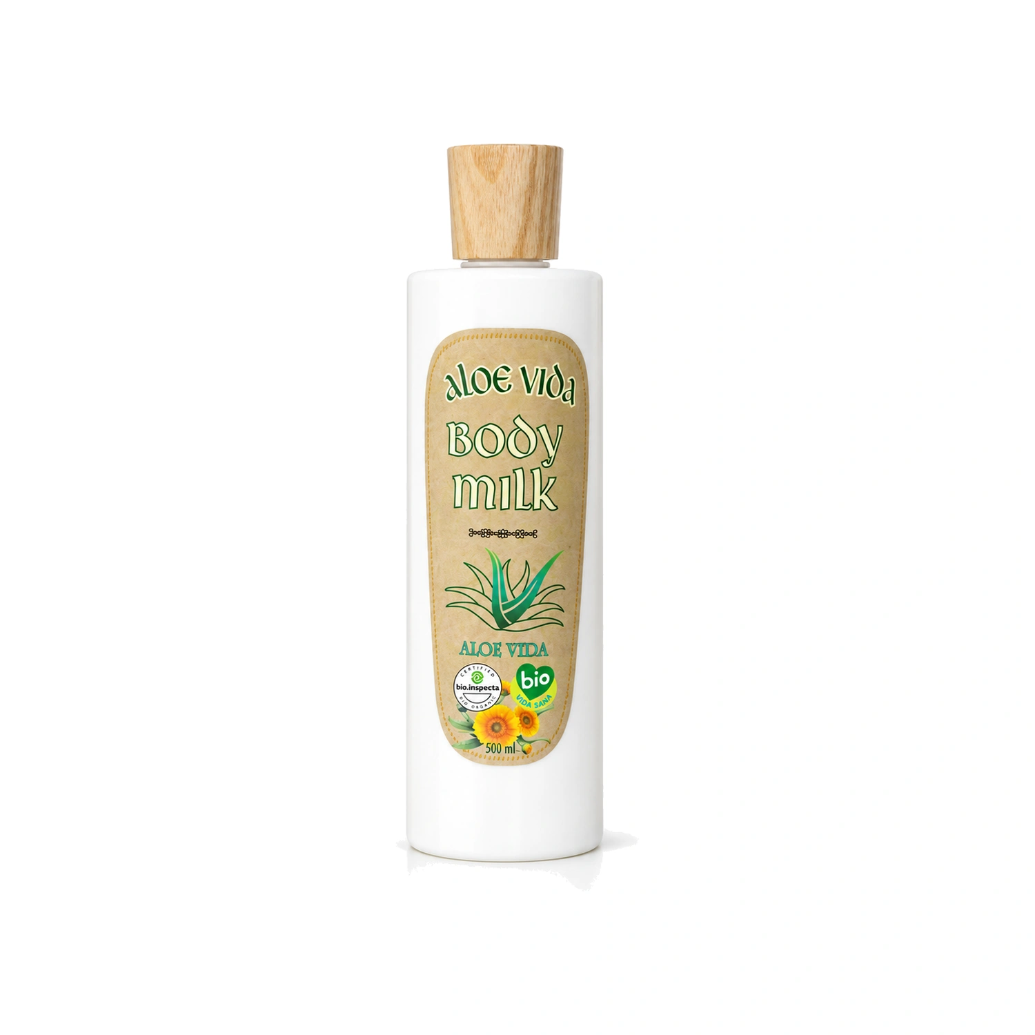 Leche corporal de aloe vera 500 ml Aloe Vida