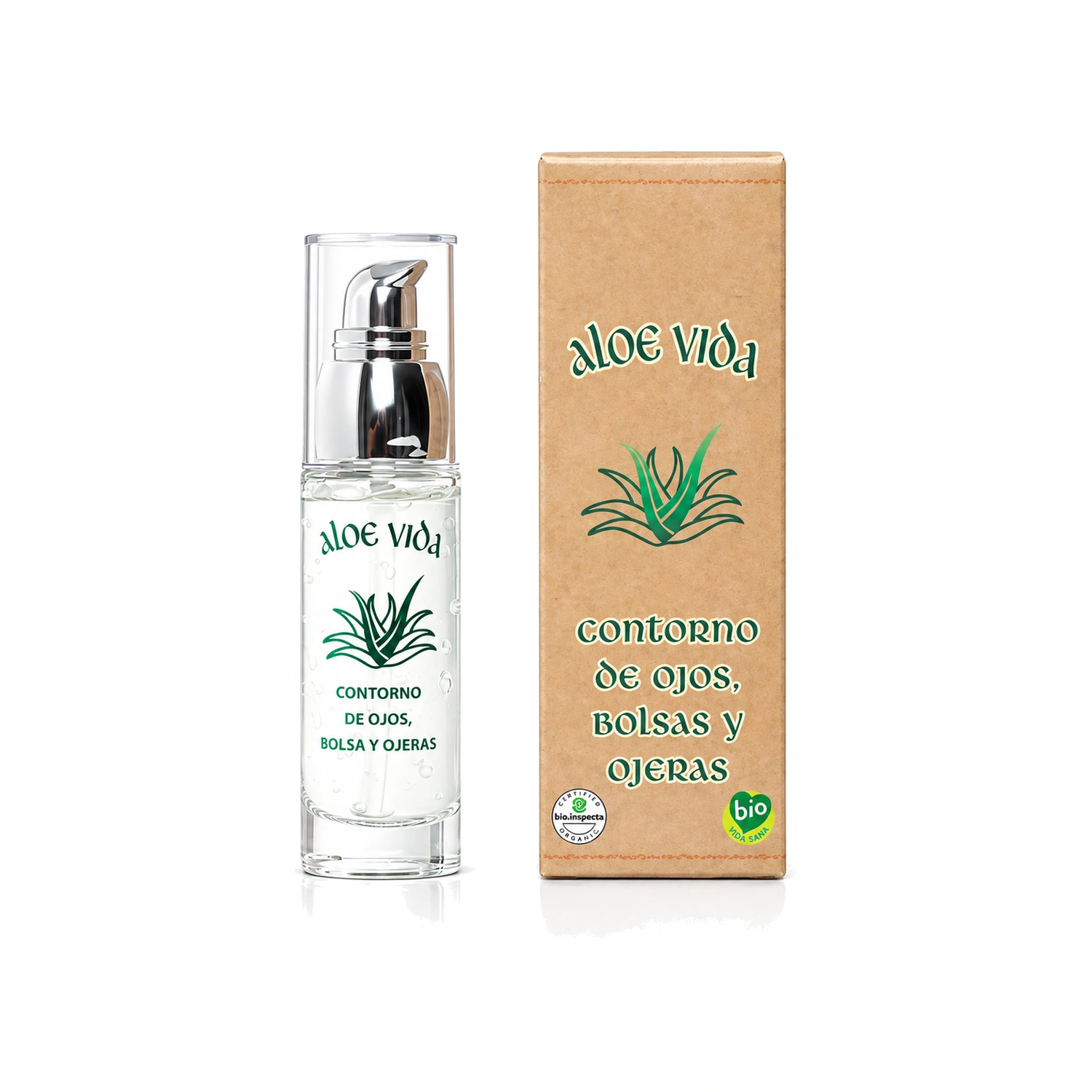 Contorno de ojos de aloe vera 30 ml Aloe Vida