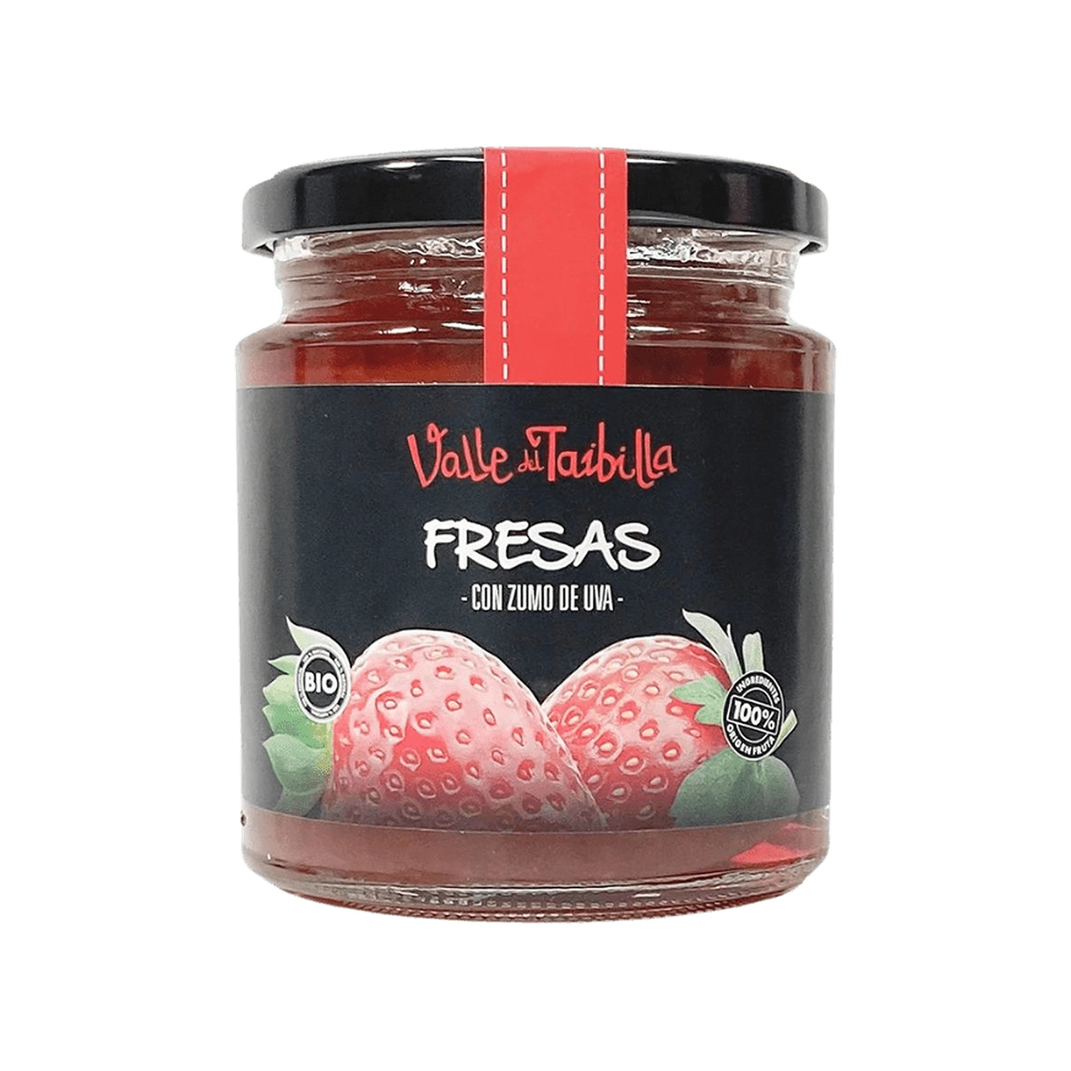 Compota de fresa Bio 250 g Valle del Taibilla