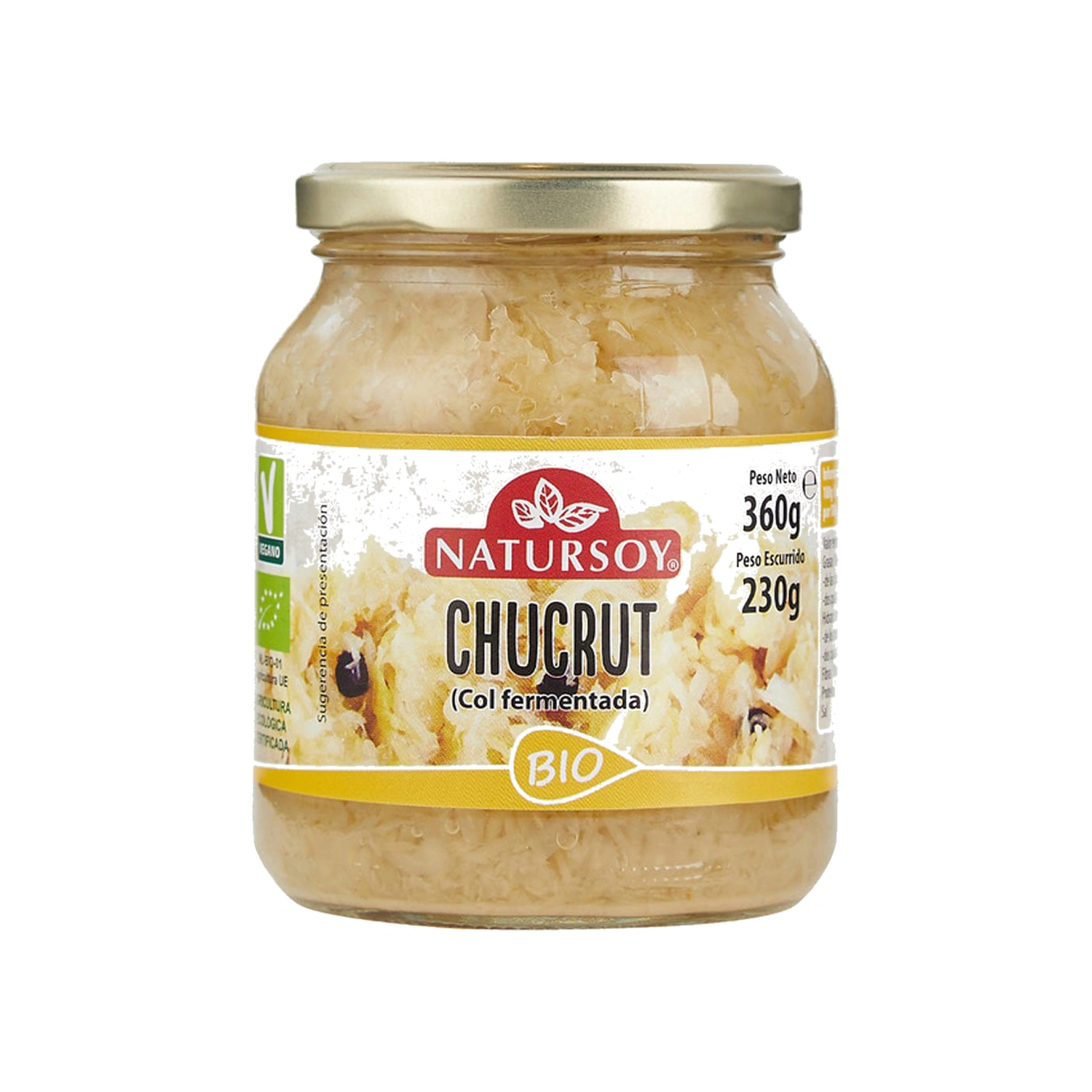 Chucrut Bio 360 g Natursoy
