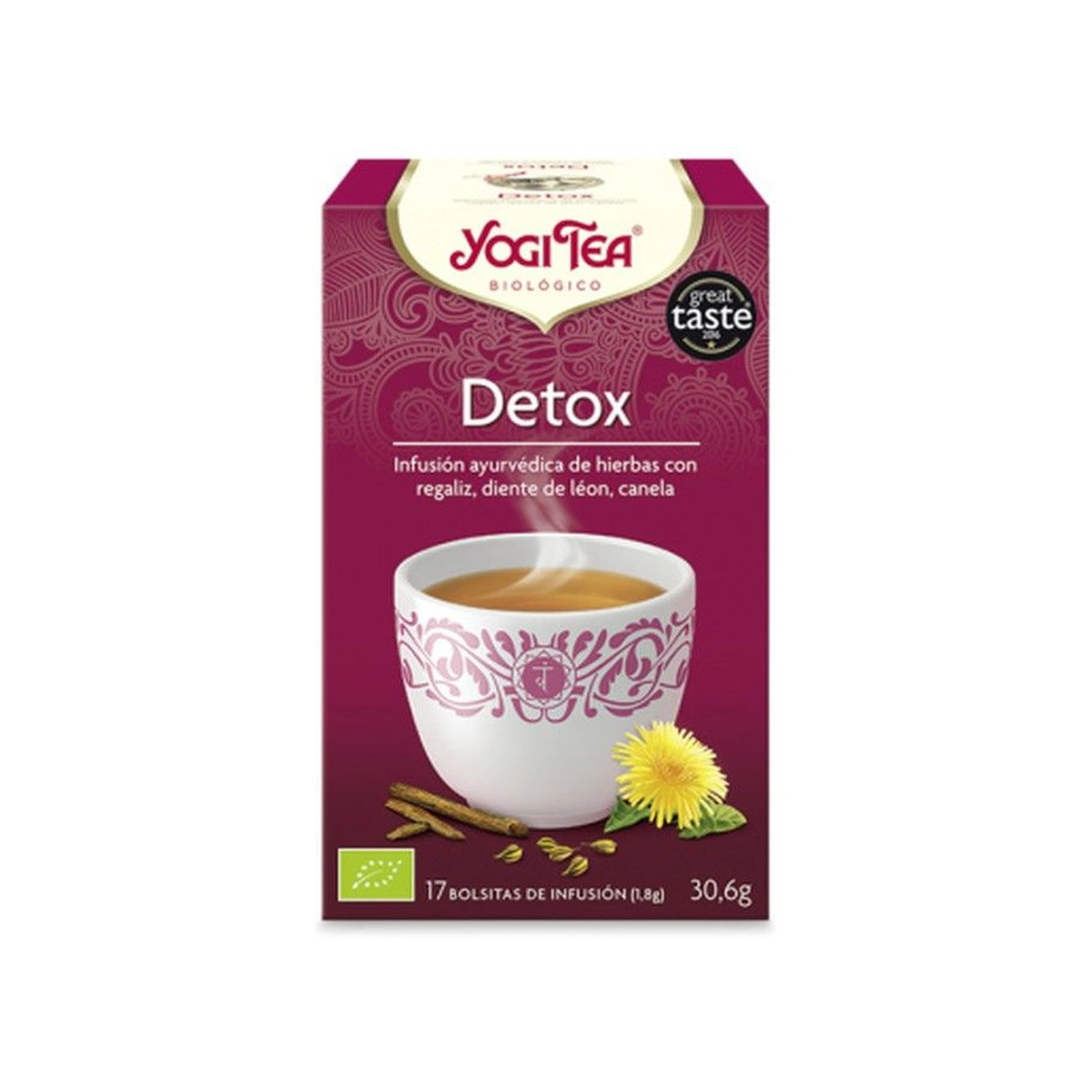 Infusión Detox Bio 17 x 1,8 g Yogi Tea