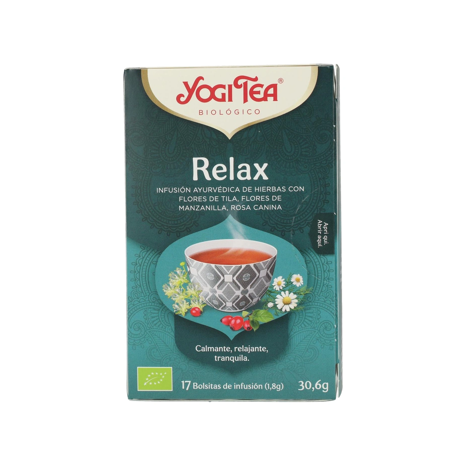 Infusión Relajación Bio 17 x 1,8 g Yogi Tea