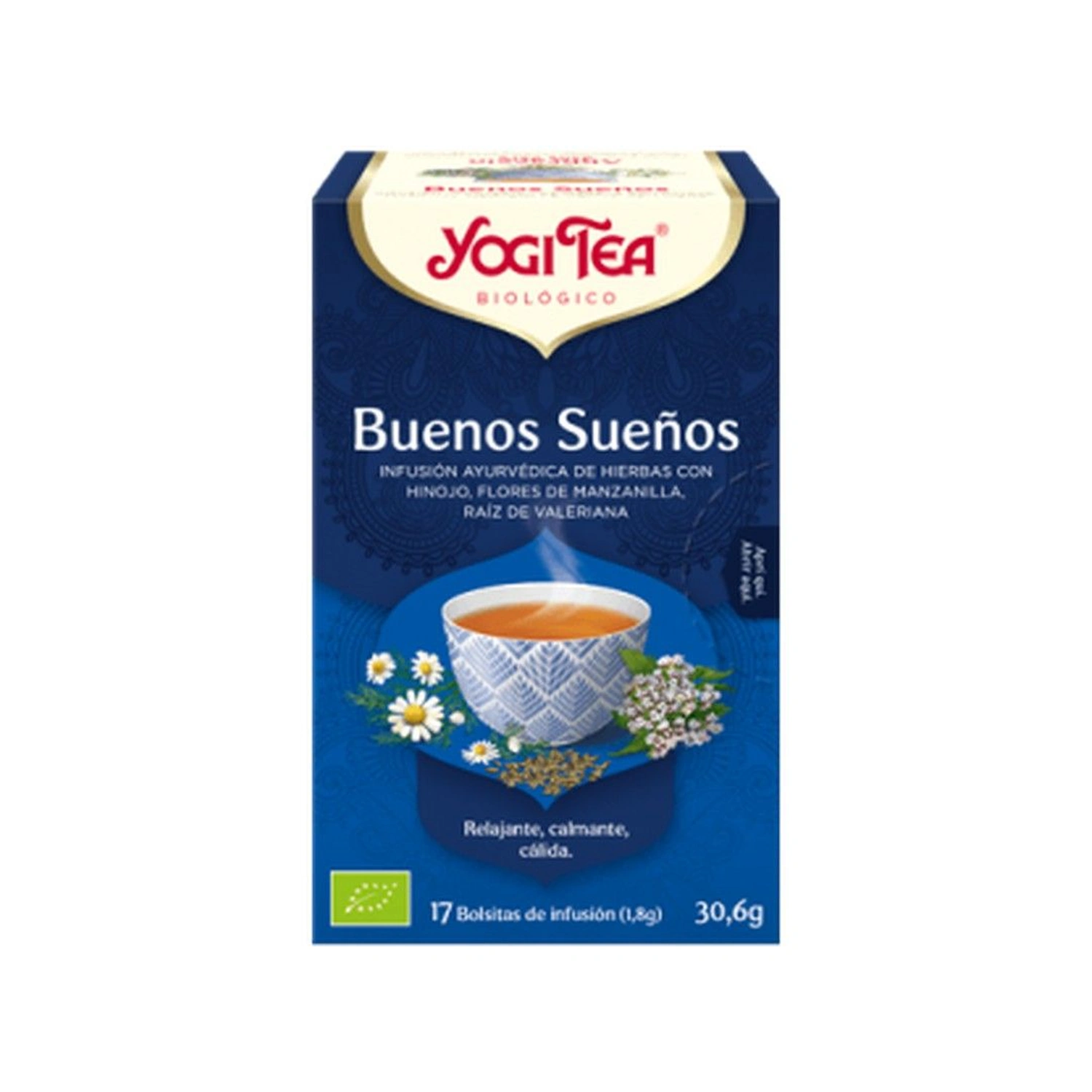 Infusión Buenos Sueños Bio 17 x 1,8 g Yogi Tea
