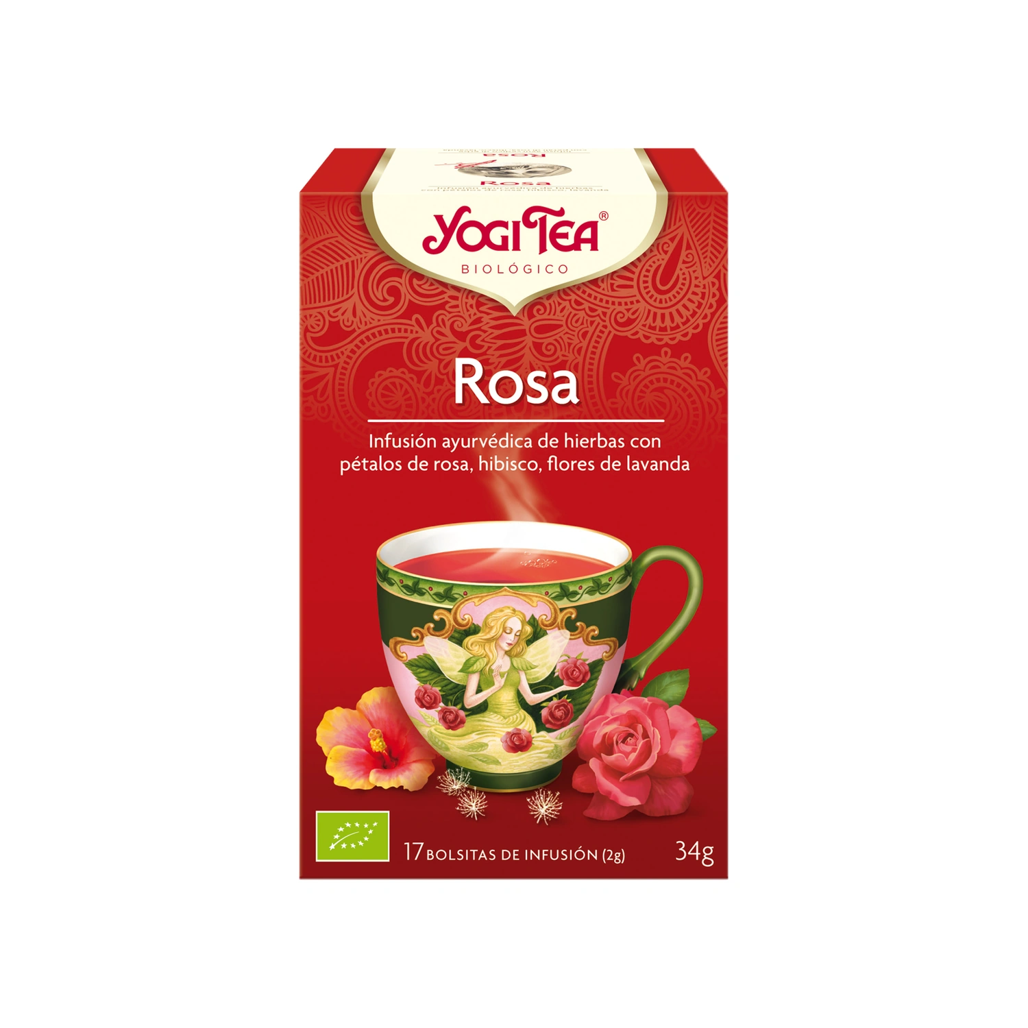 Infusión Rosa Bio 17 x 2 g Yogi Tea