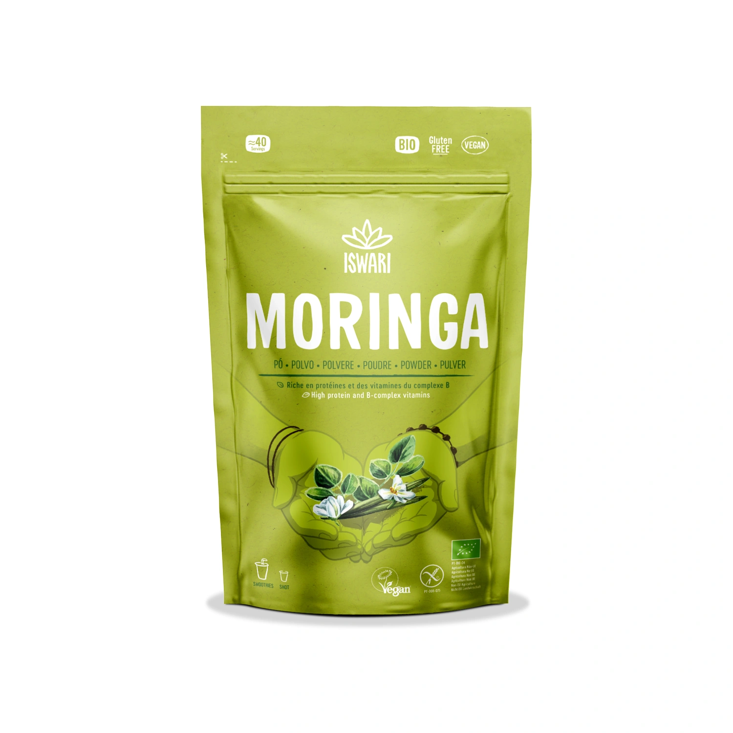Moringa en polvo Bio 125 g Iswari