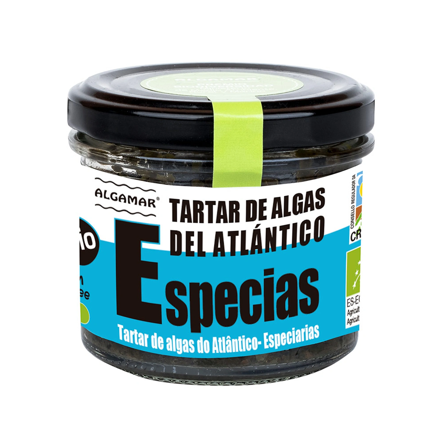 Tartar de algas del Atlántico con especias Bio 100 g Algamar