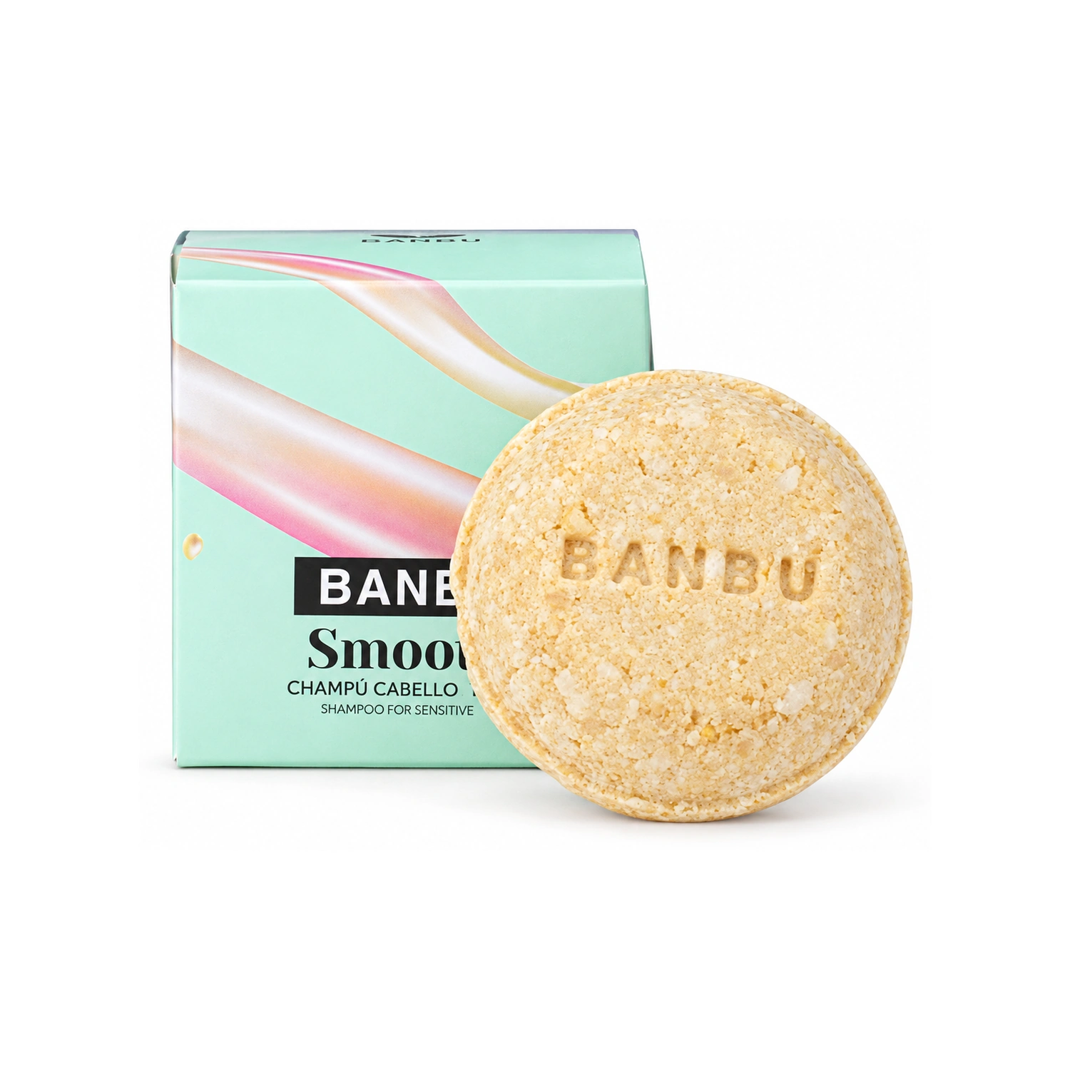 Champú sólido SMOOTH anticaspa para cuero cabelludo sensible 75 g BANBU
