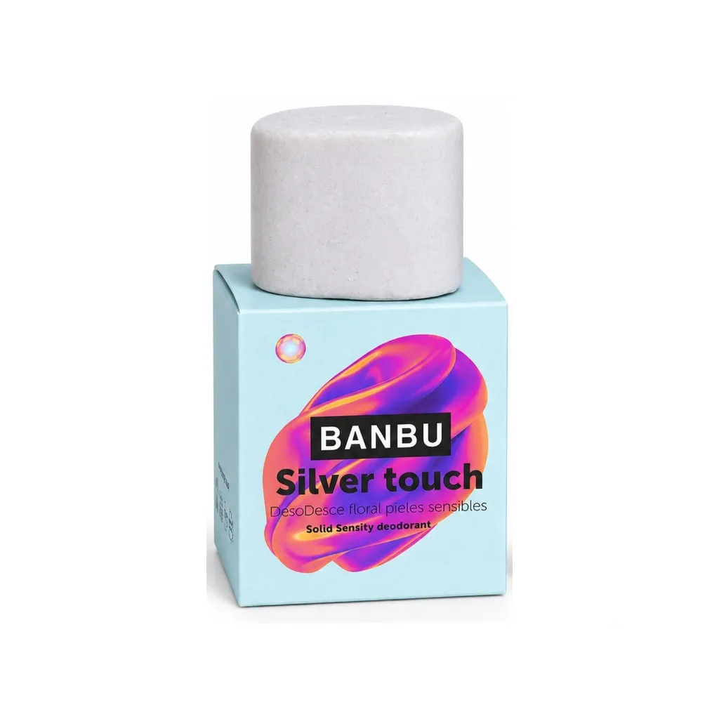 Desodorante sólido SILVER TOUCH piel sensible 45 ml BANBU