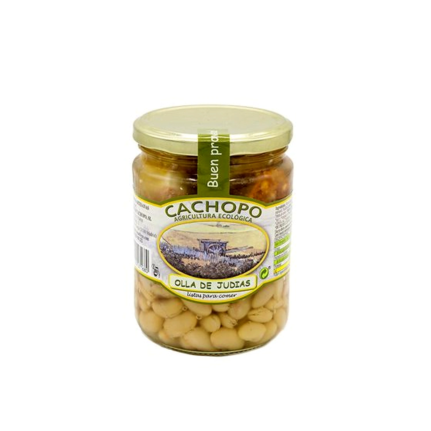 Olla de judías Bio 445 ml Cachopo