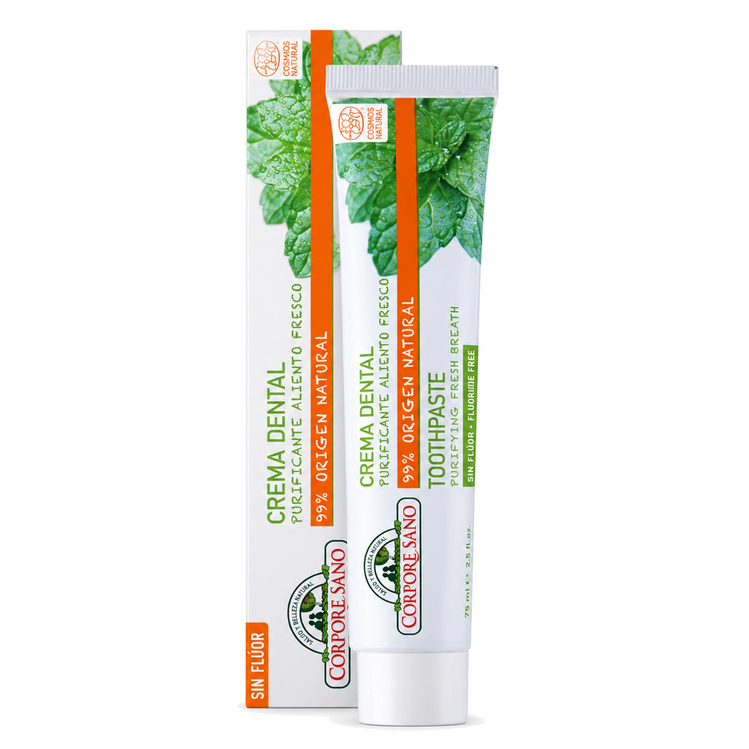 Crema dental Purificante Aliento Fresco 75 ml Corpore Sano