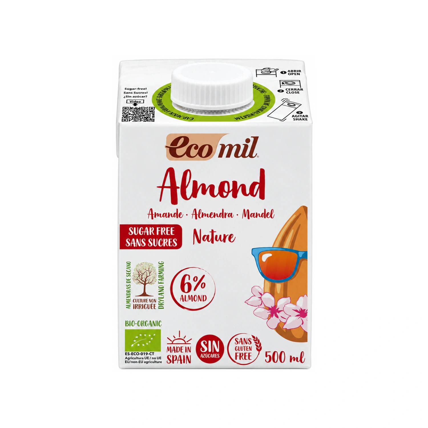 Bebida de almendra Nature Bio 500 ml Ecomil